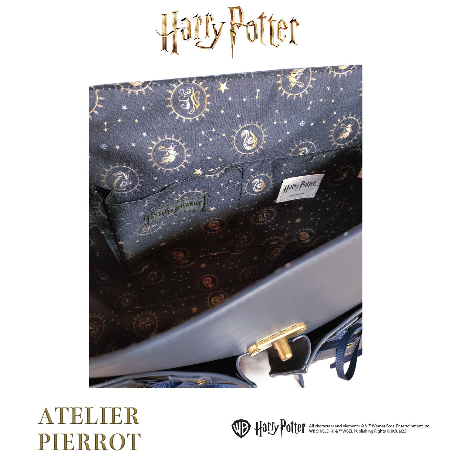 【ATELIER PIERROT] 해리포터/더블 포켓 사첼백