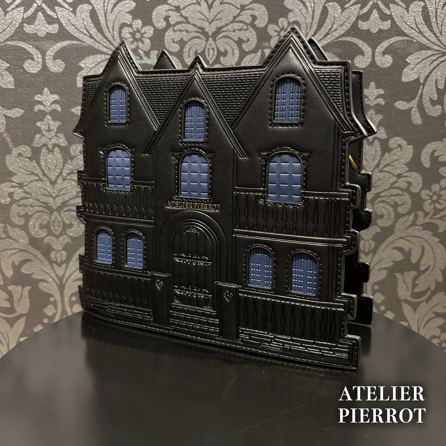 【ATELIER PIERROT】　Haunted House Pochette　ホワイト/パープル/ブラック　★11月中旬〜下旬発売★