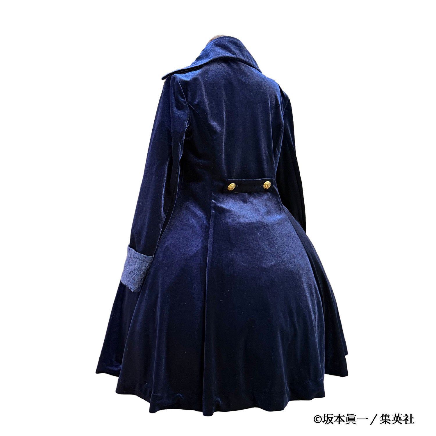 【ATELIER PIERROT】　「 イノサン 」 ロングジャケット　赤 ( 刺繍あり ) /青( 刺繍なし ) /黒 ( 刺繍なし ) 　