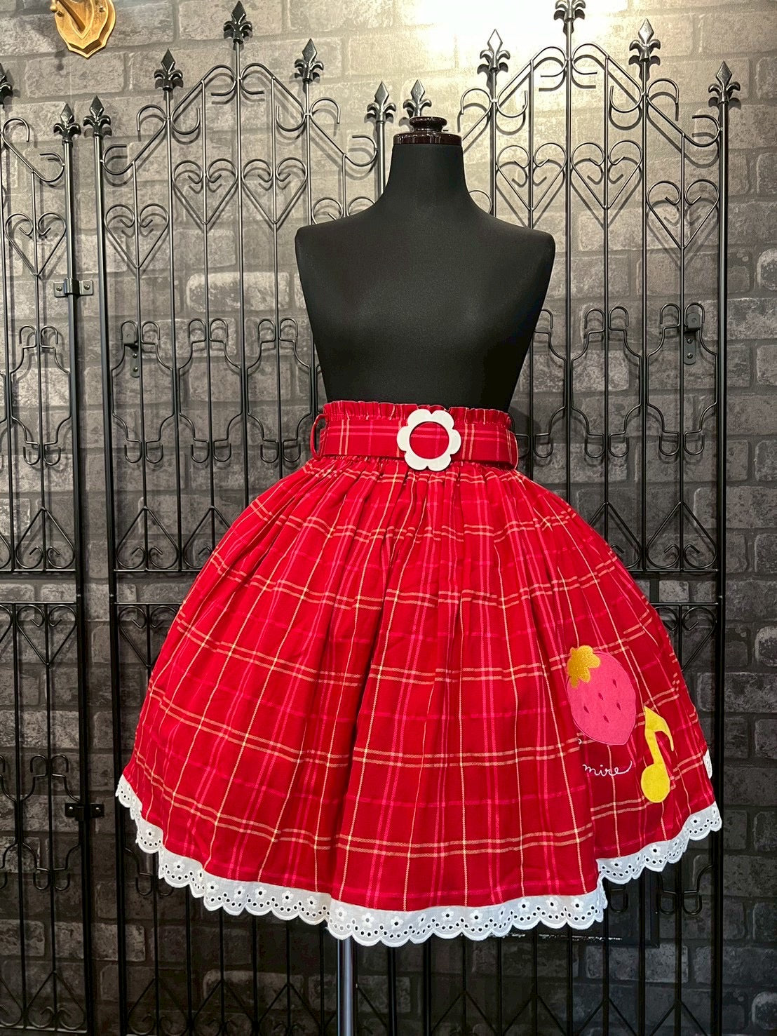 [Violet Fane] Violet Fern Happy Tartans skirt (saxophone)
