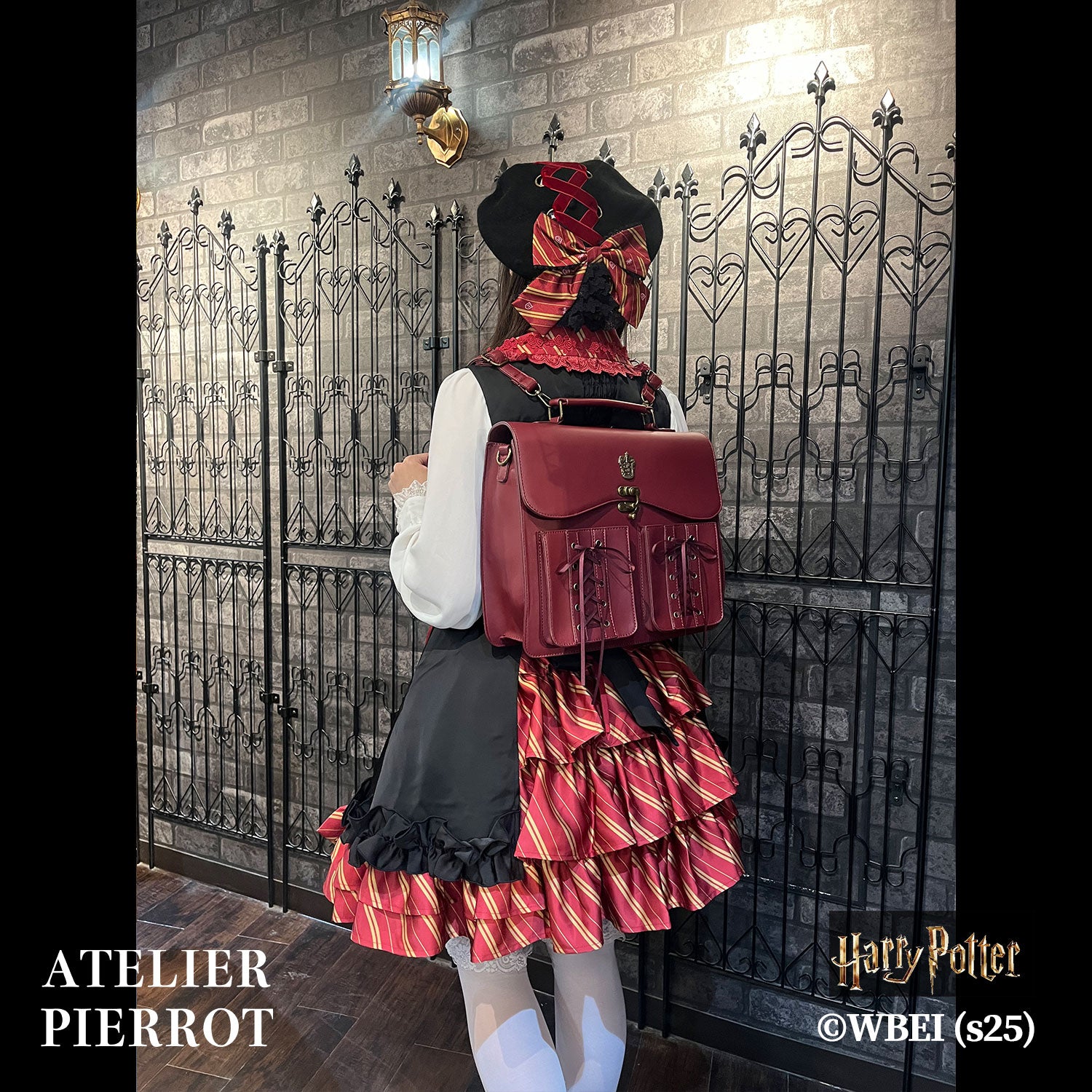 【ATELIER PIERROT] 해리포터/더블 포켓 사첼백