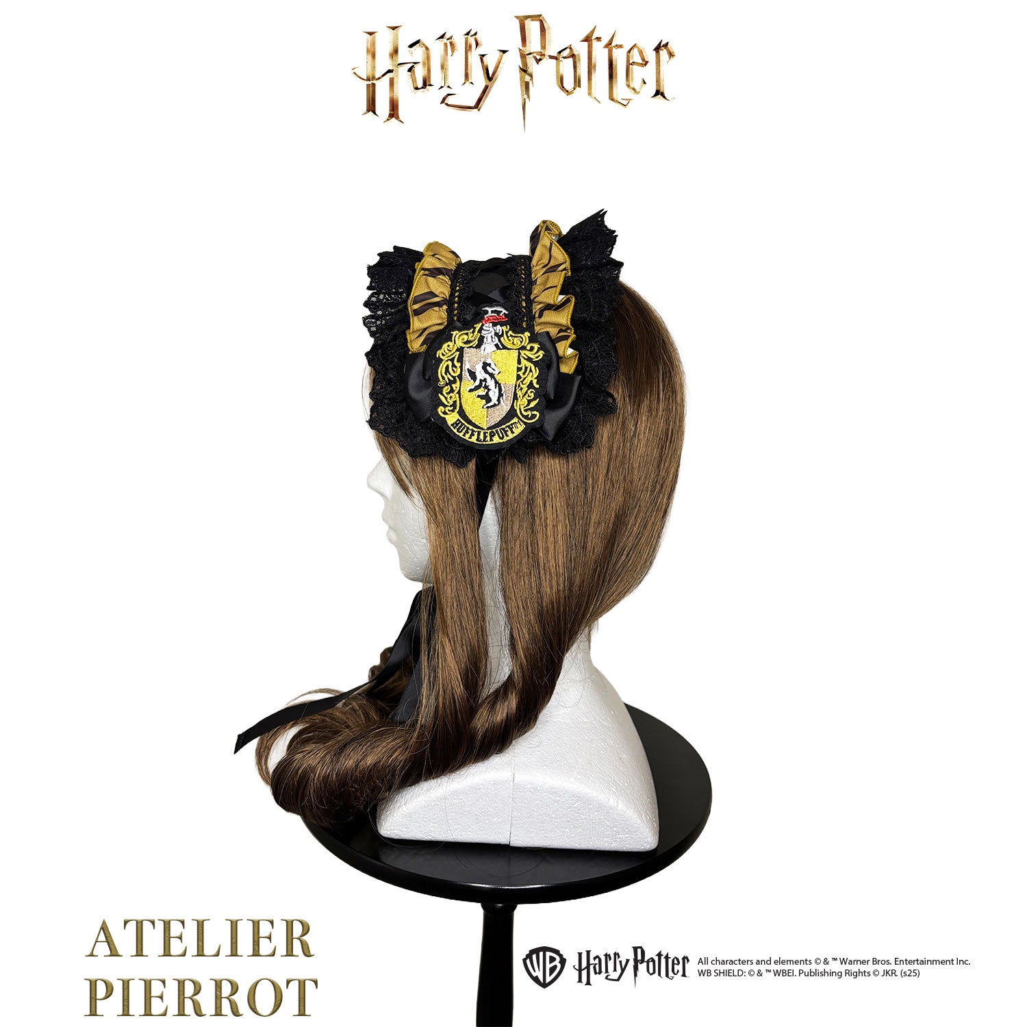 【ATELIER PIERROT】　Harry Potter ハリーポッター/編み上げヘッドドレス　グリフィンドール/スリザリン/ハッフルパフ/レイブンクロー