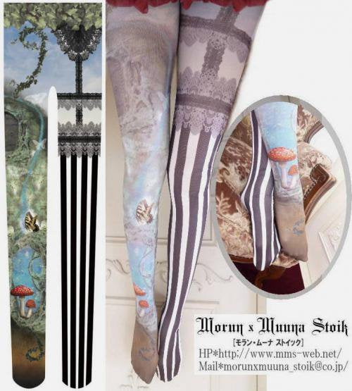 【Morun muuna stoik】Temptation of Mushroom Tights /キノコの誘いタイツ