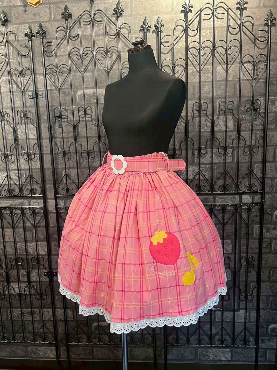 [Violet Fane] Violet Fern Happy Tartans skirt (saxophone)