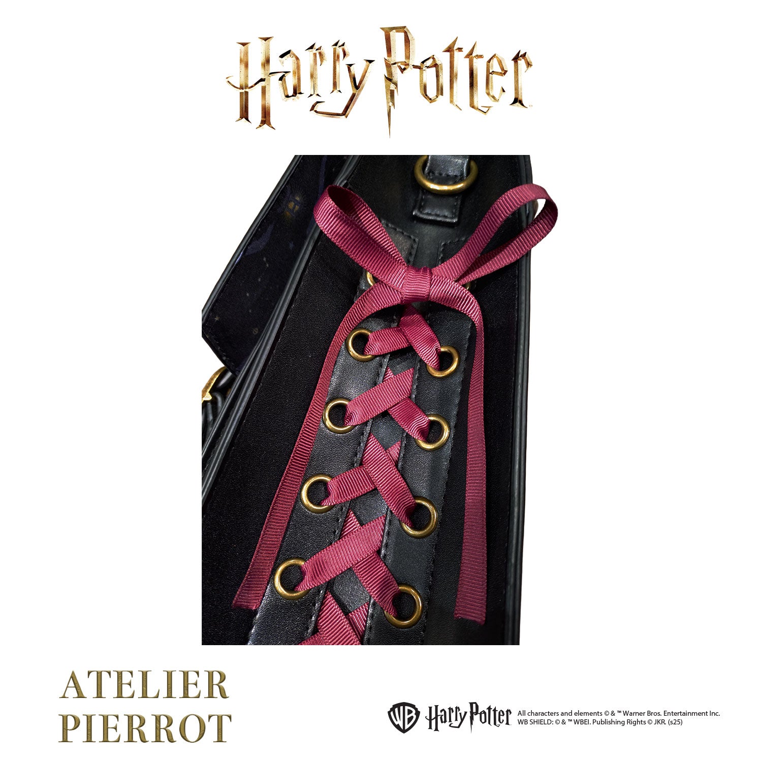 【ATELIER PIERROT] Harry Potter/ lace-up satchel bag  ★Released from late October to early November★