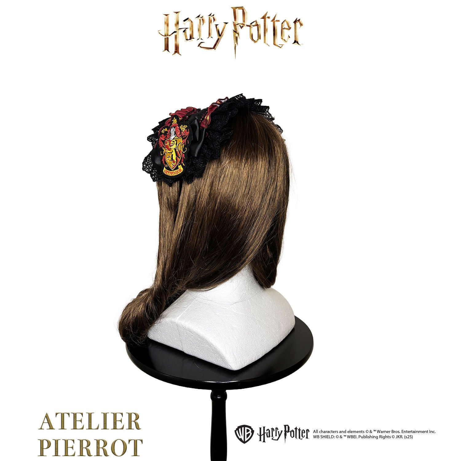 【ATELIER PIERROT】　Harry Potter ハリーポッター/編み上げヘッドドレス　グリフィンドール/スリザリン/ハッフルパフ/レイブンクロー