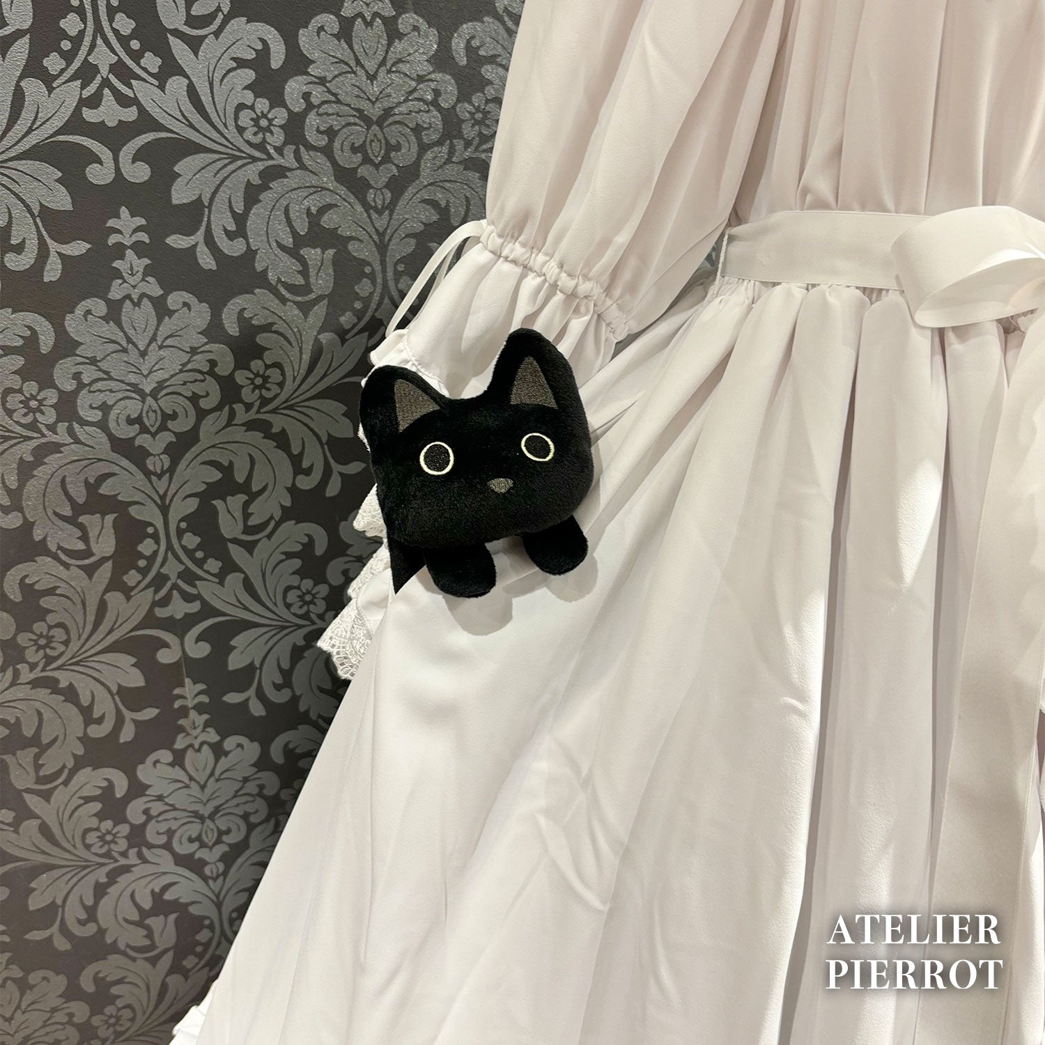 【ATELIER PIERROT】 ★Ahora aceptando reservas★Vestido Nocturno NegroWhite/Marfil/Purple/Navy/Black