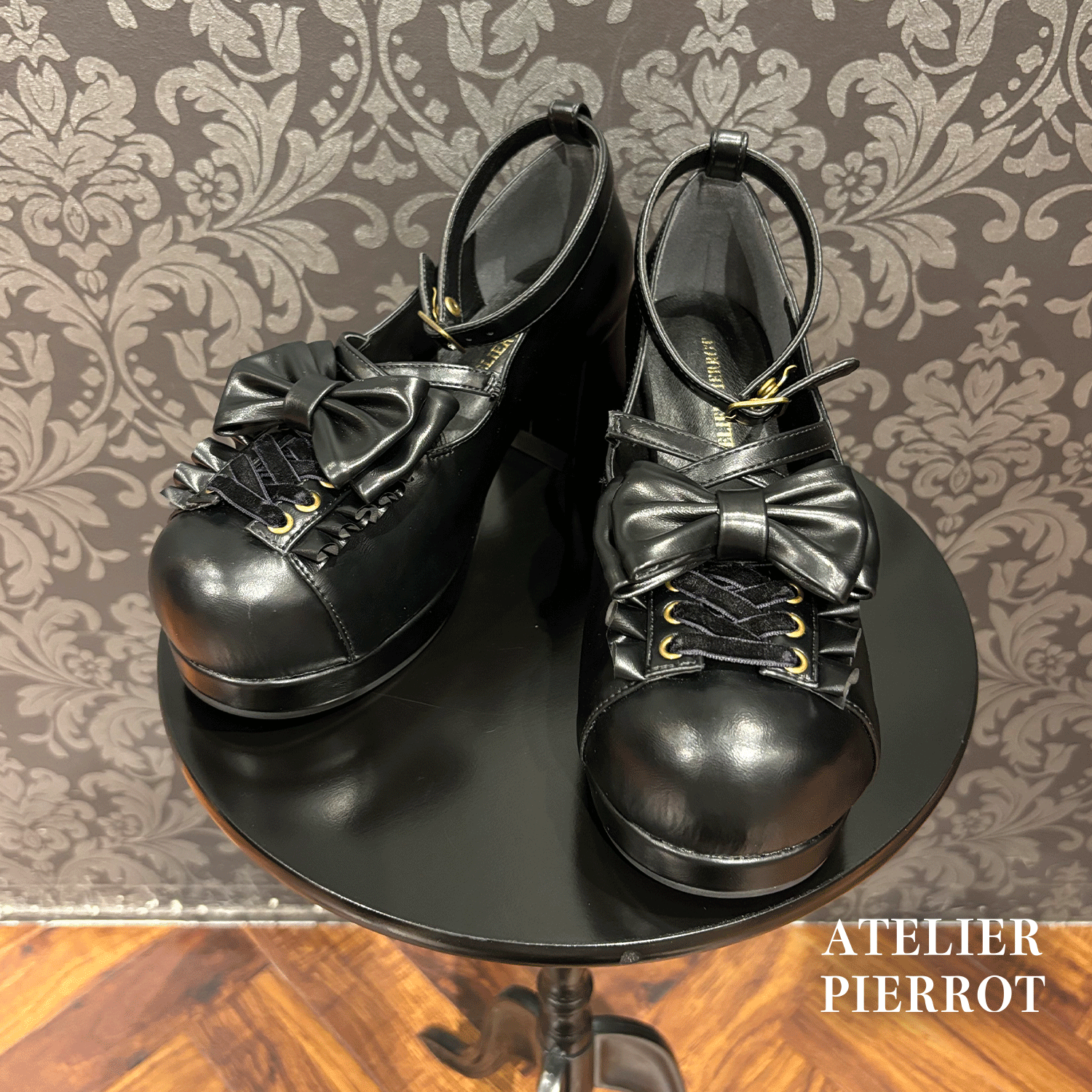 【ATELIER PIERROT】 Verzauberte Korsettpumpen weiß/bordeaux/schwarz S/m/l/xl  ★Mitte bis Ende April veröffentlicht★