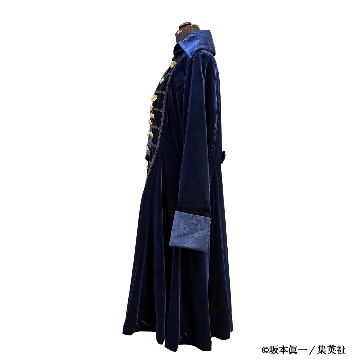 【ATELIER PIERROT】　「 イノサン 」 ロングジャケット　赤 ( 刺繍あり ) /青( 刺繍なし ) /黒 ( 刺繍なし ) 　