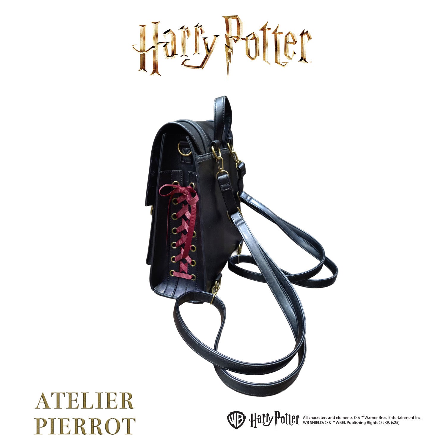 【ATELIER PIERROT] Harry Potter/ lace-up satchel bag  ★Released from late October to early November★