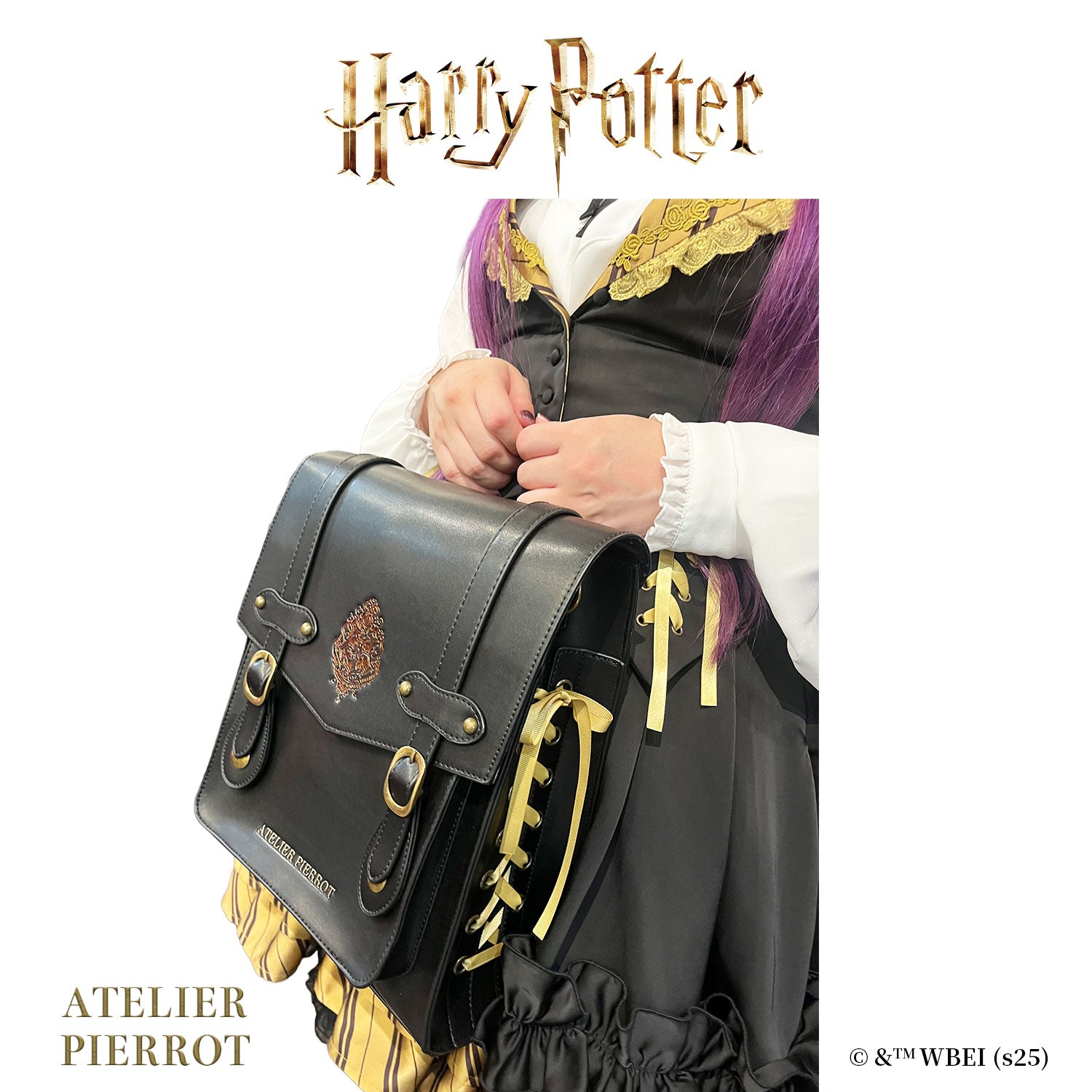 【ATELIER PIERROT] Harry Potter/ lace-up satchel bag  ★Released from late October to early November★