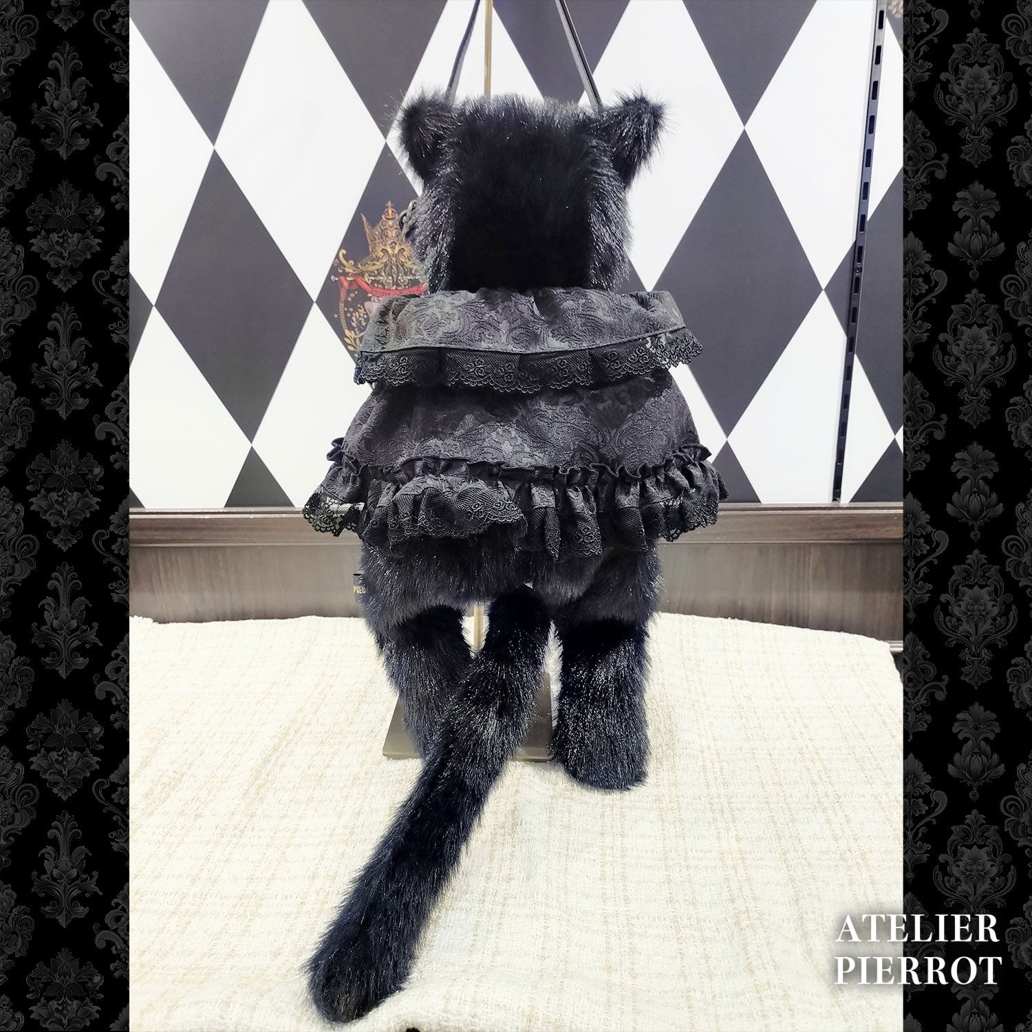 【ATELIER PIERROT】Cape Royal Neko -Cape de poupée gothique Lolita-