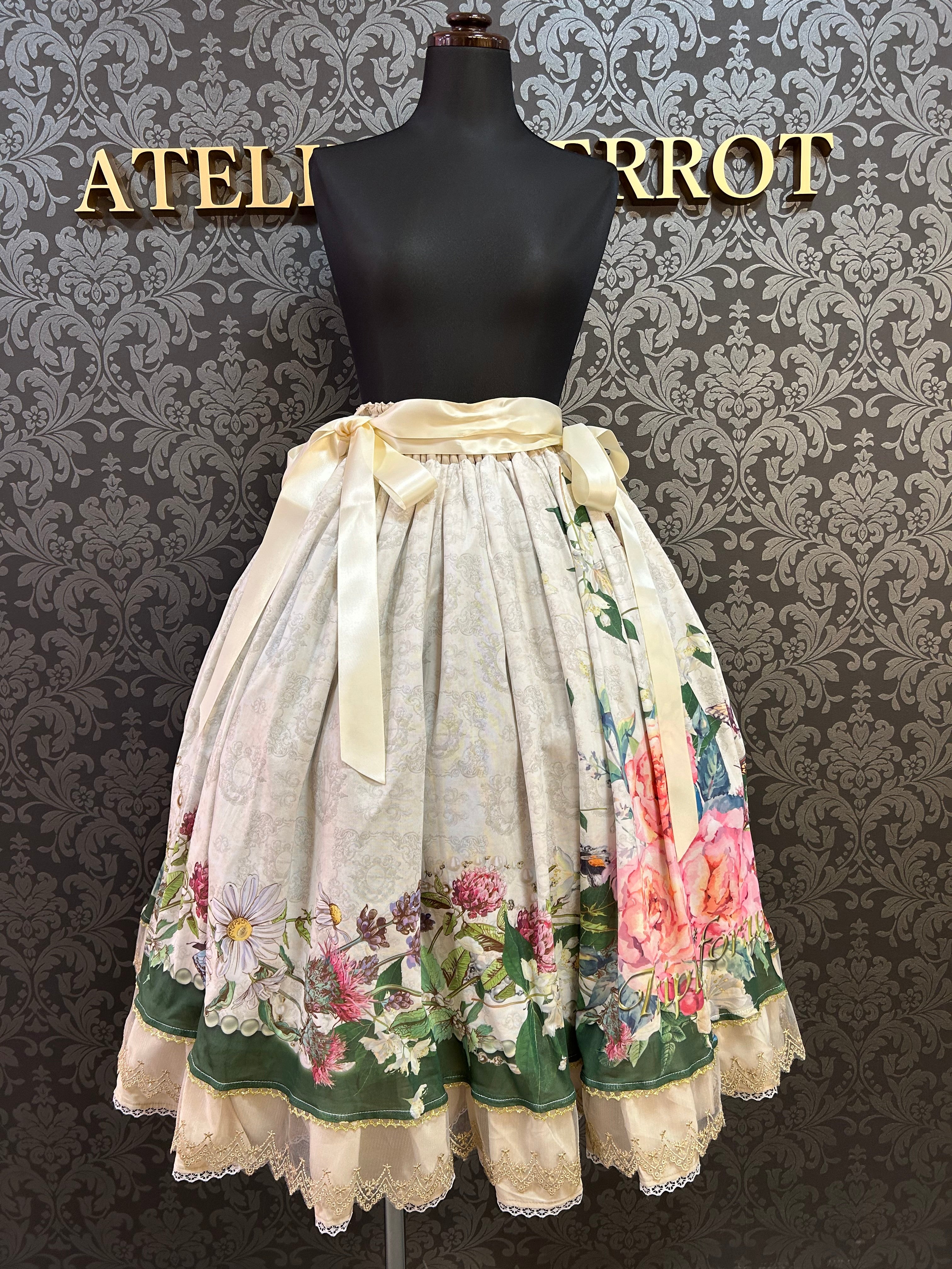 triple fortune ワイルドフラワースカート Triple fortune】トリプルフォーチュン ワイルドフラワー