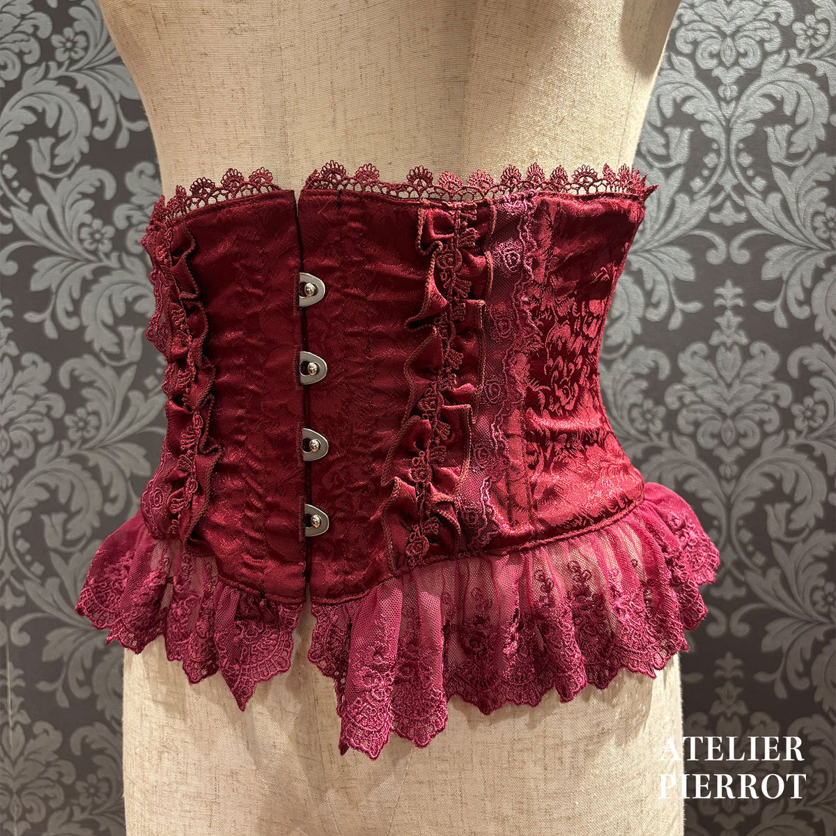 【ATELIER PIERROT】　★Now accepting reservations★Frill Short Corset  Plus Size   Size 2/Size 3/Size 4