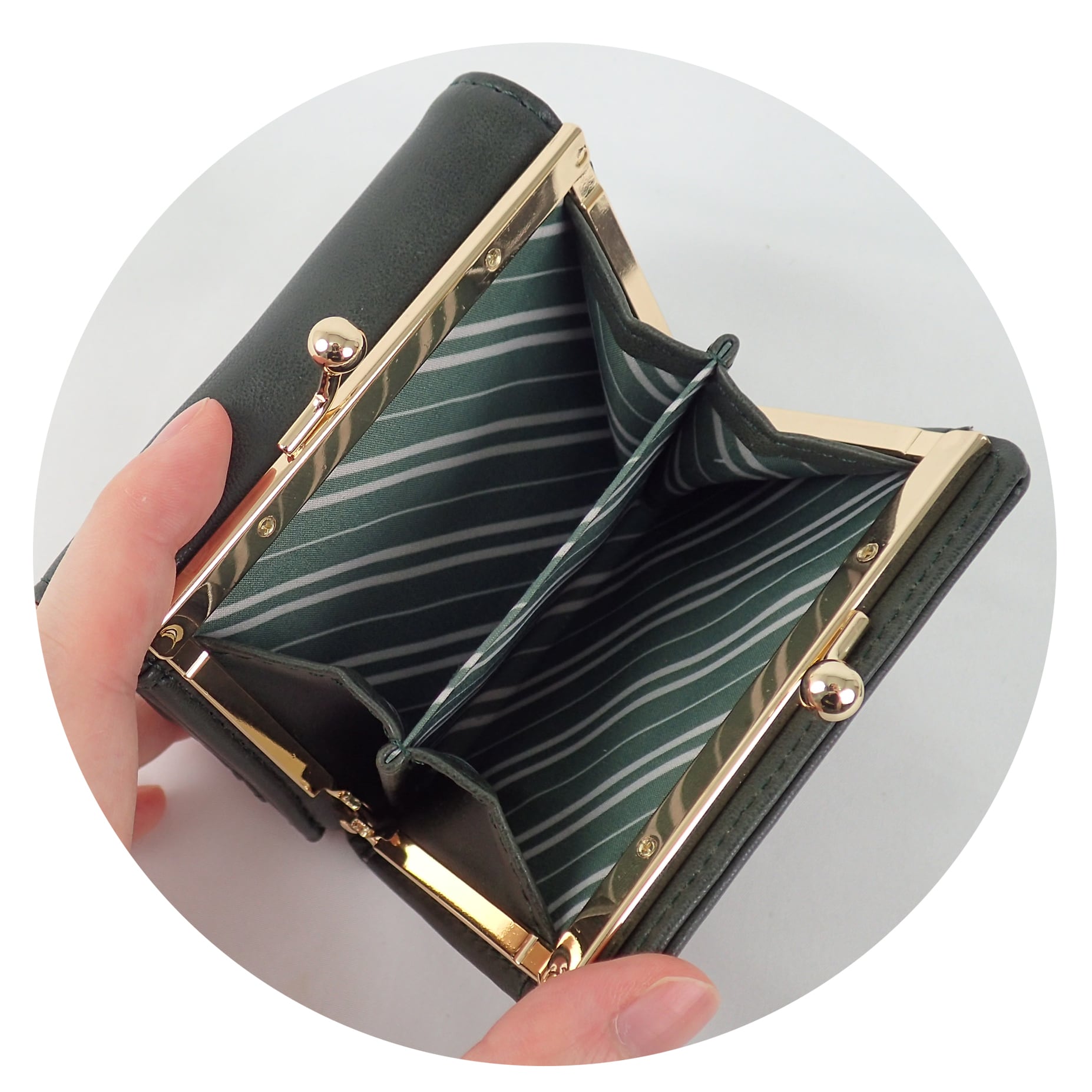 【Physical Drop】フィジカルドロップ　Harry Potter×Flapperホグワーツ４寮エンブレムミニウォレット　グリフィンドール/レイブンクロー