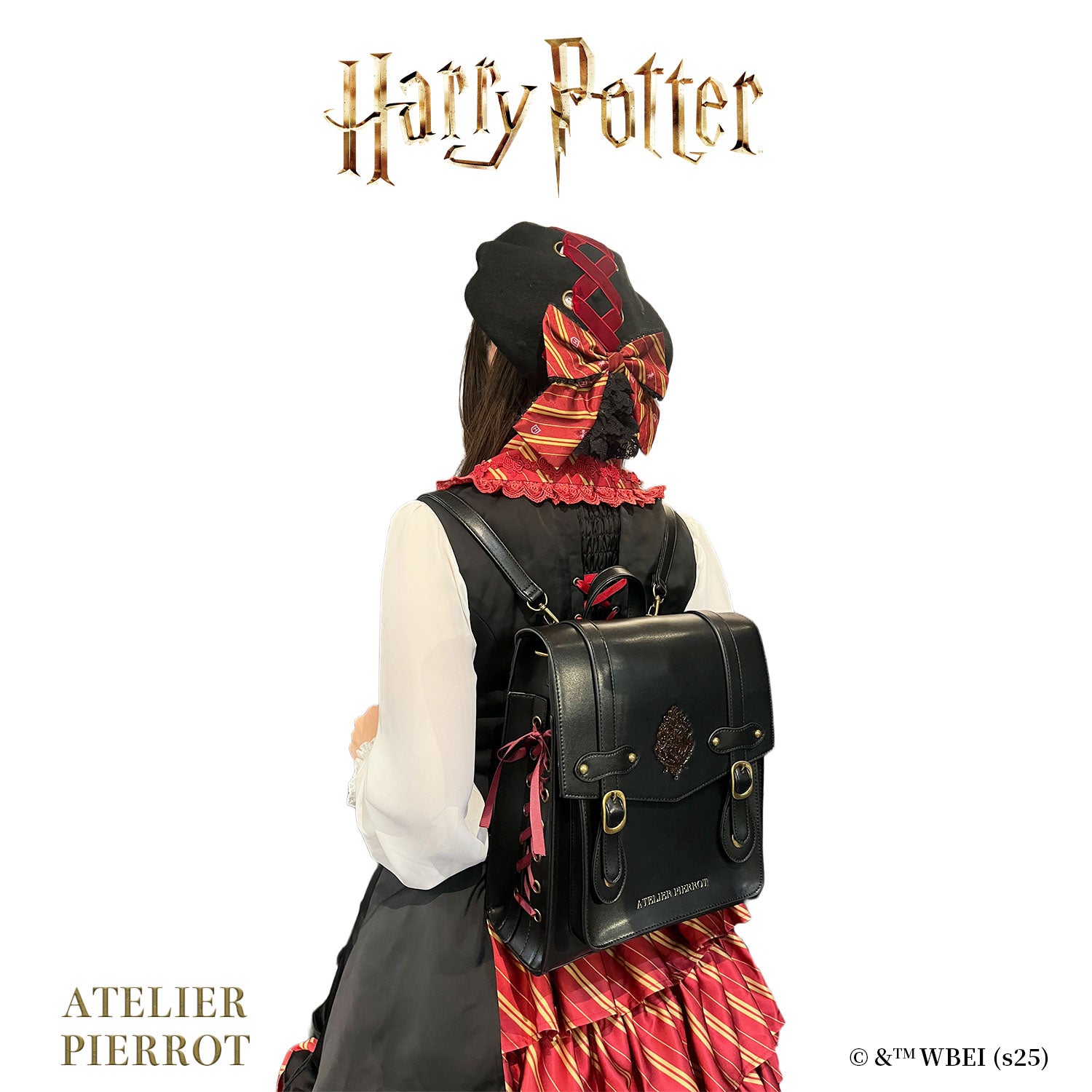 【ATELIER PIERROT] Harry Potter/ lace-up satchel bag  ★Released from late October to early November★