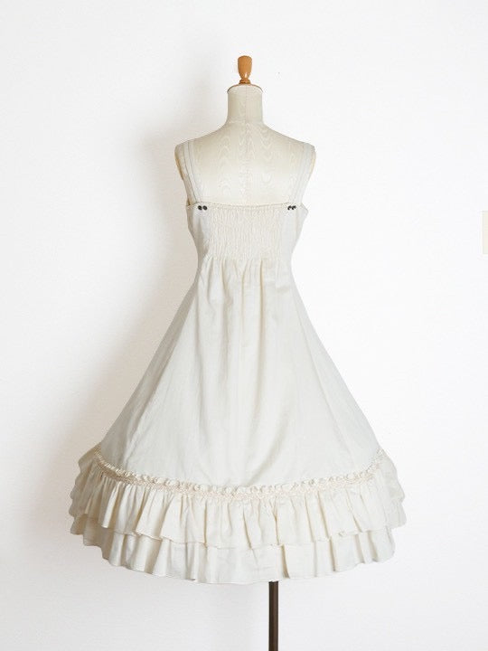 [Jeune fille victorienne] Robe victorienne Luke Floral Lillian Rose Ivoire/Black