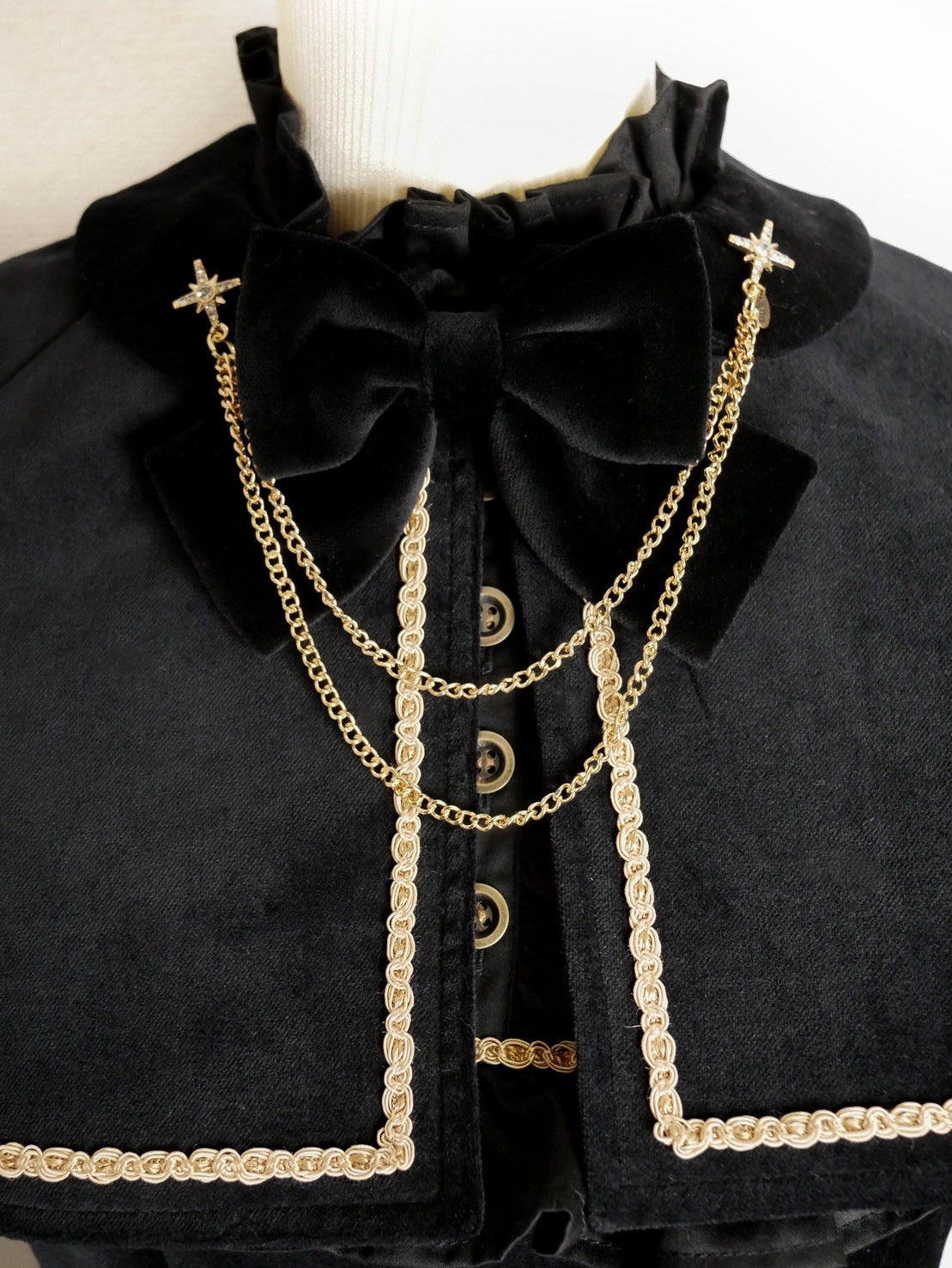 【Victorian maiden】ヴィクトリアンメイデン　ベルベットローゼンドレス 〜Gothic Noel Edition〜