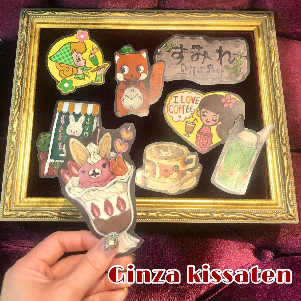 【Violet Fane】ステッカーシール