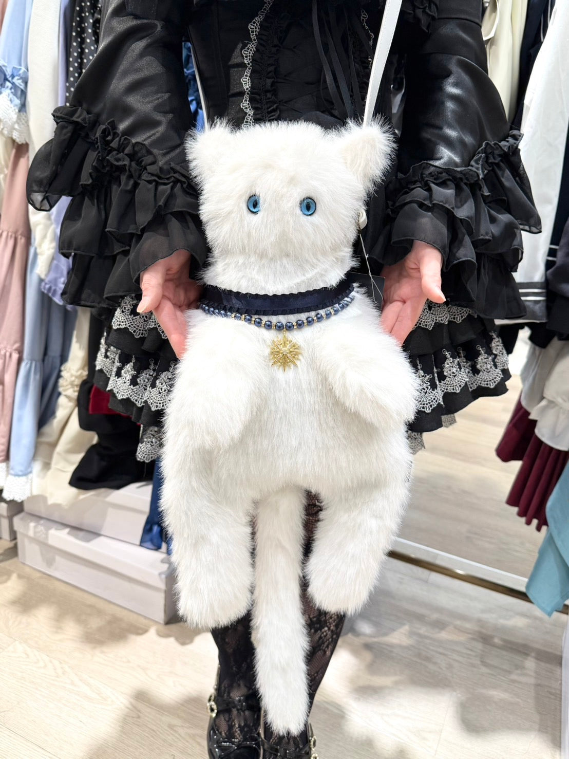 【ATELIER PIERROT】 Neko Shoulder Bag 드레스 업 룩