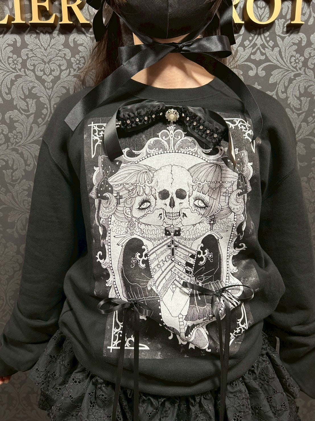 [Rouge Ligne] Sweat ruban Bijou