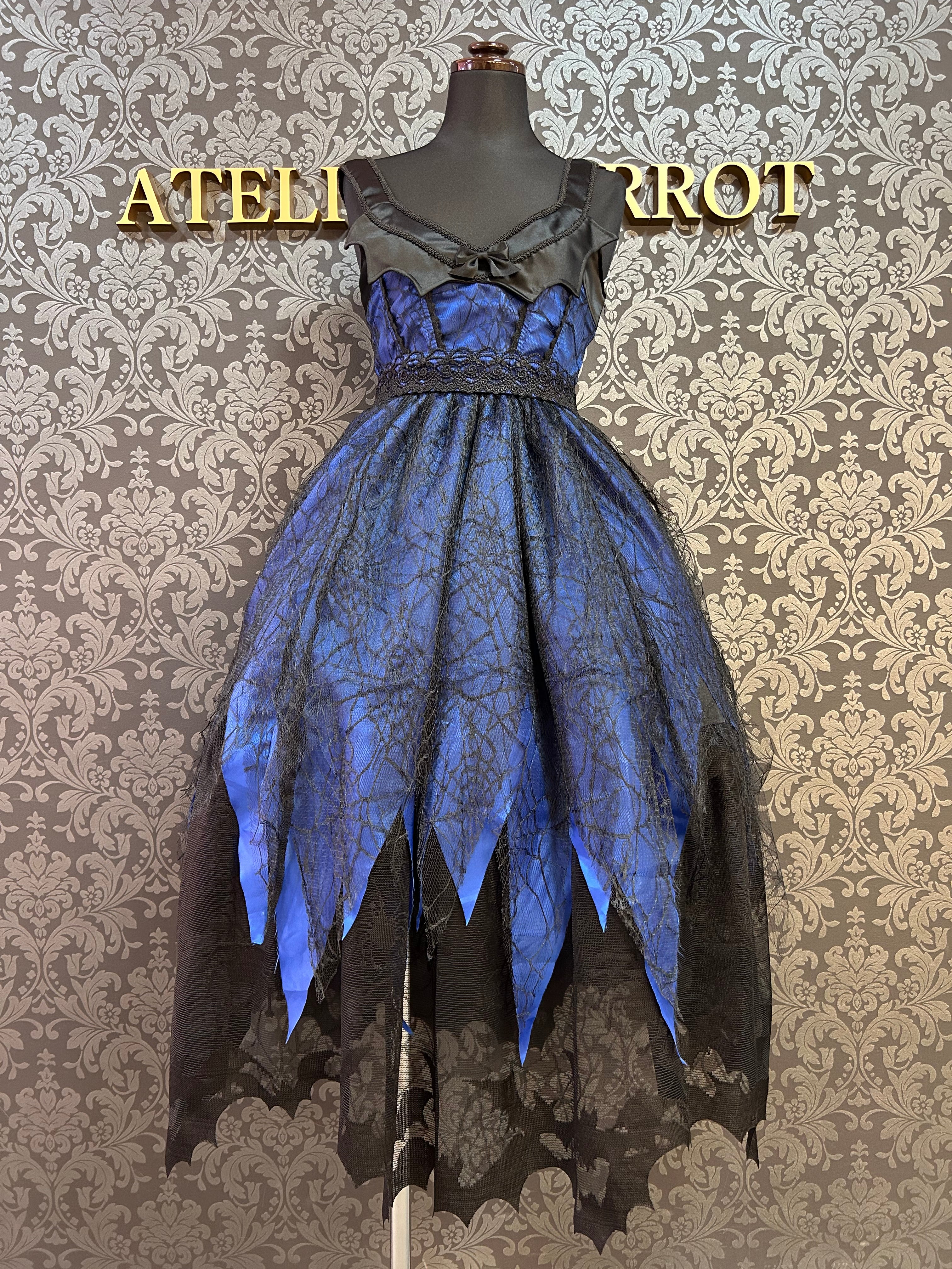 【最終値下げ】Triple*fortune 骸骨少女スカート Triple* fortune 》骸骨少女スカート（黒×赤） | TyCHEMaria &