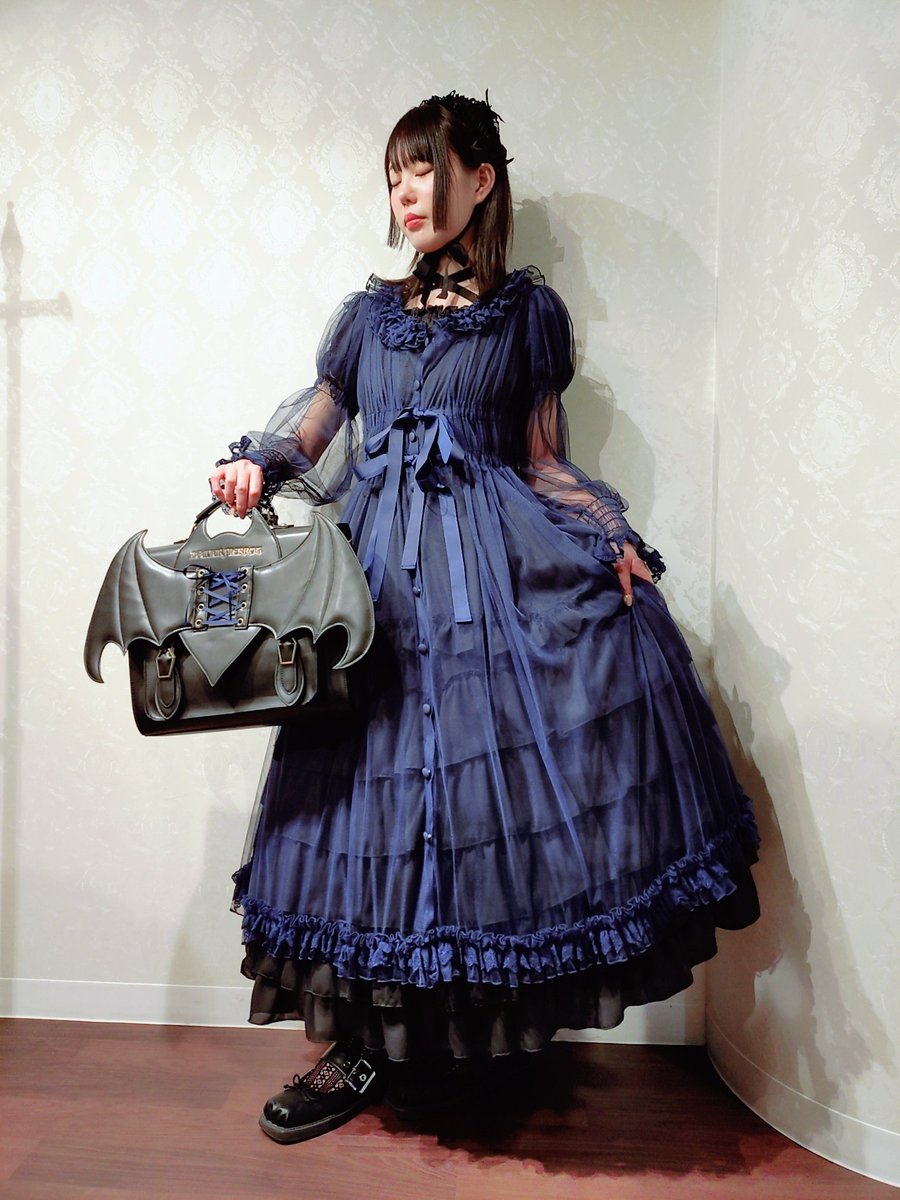 【Vallée lys】ヴァレリス　Nocturne Tulle Cardigan　新色ホワイト/ボルドー/パープル/ネイビー/ブラック