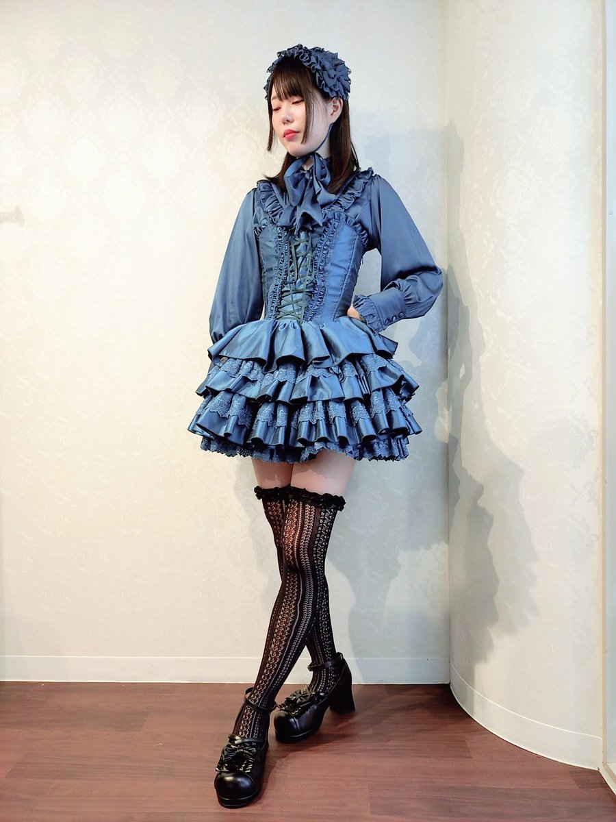 【ATELIER PIERROT】　Lumiere Blouse　オフホワイト/ボルドー/グリーン/ネイビー/ブラック