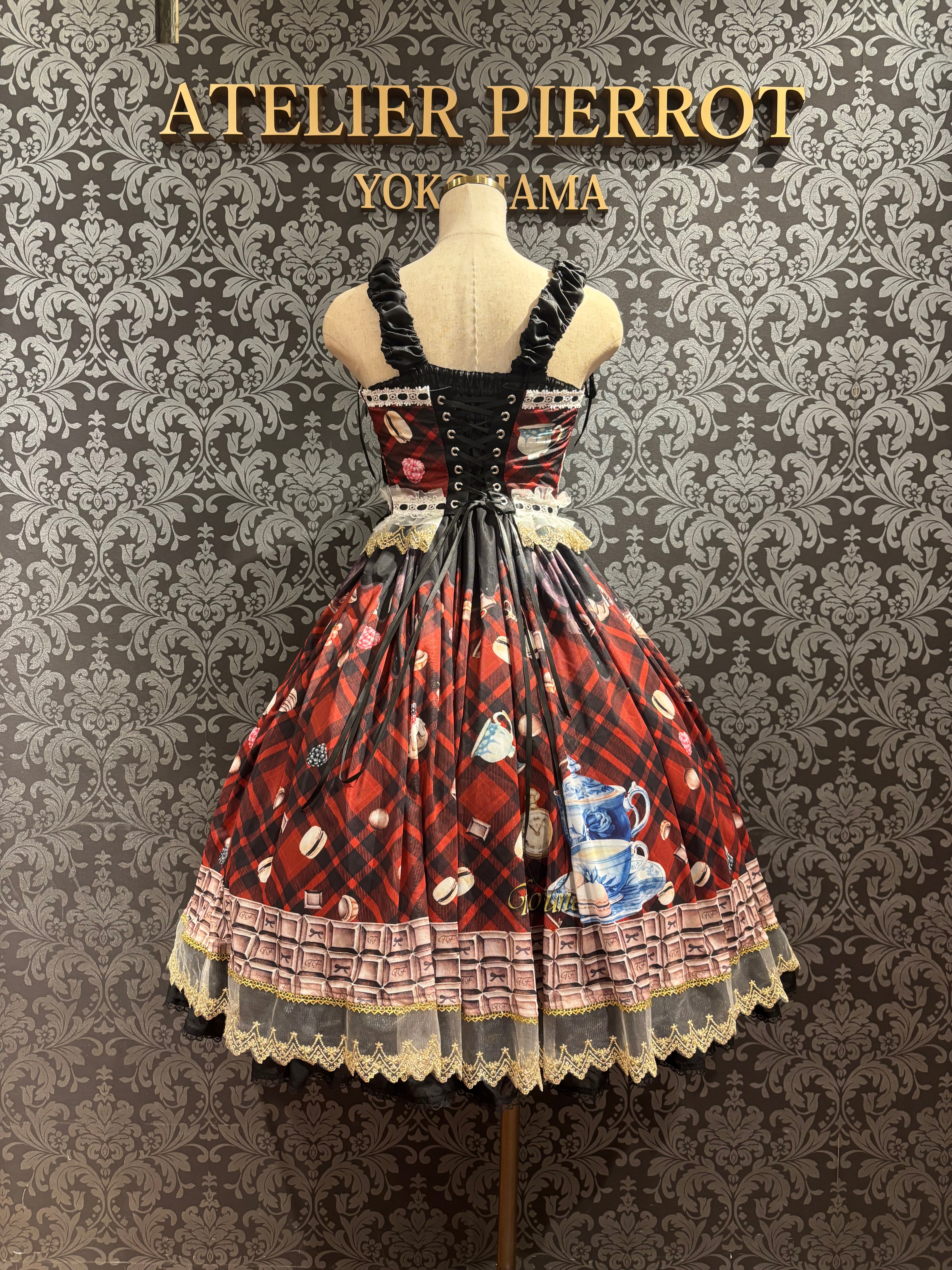【Triple fortune】トリプルフォーチュン　チョコチェックJSK　7色展開