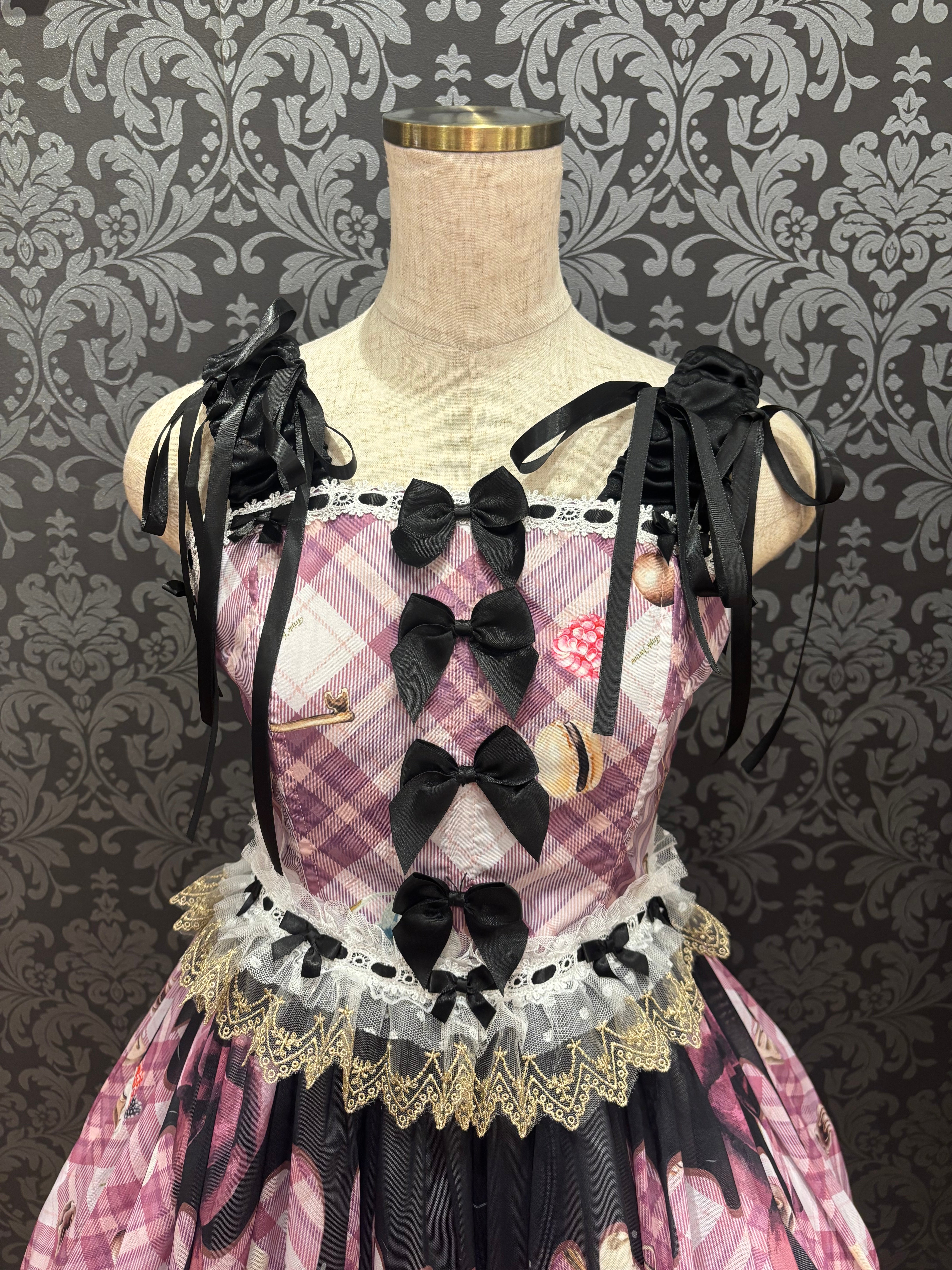 【Triple fortune】トリプルフォーチュン　チョコチェックJSK　7色展開