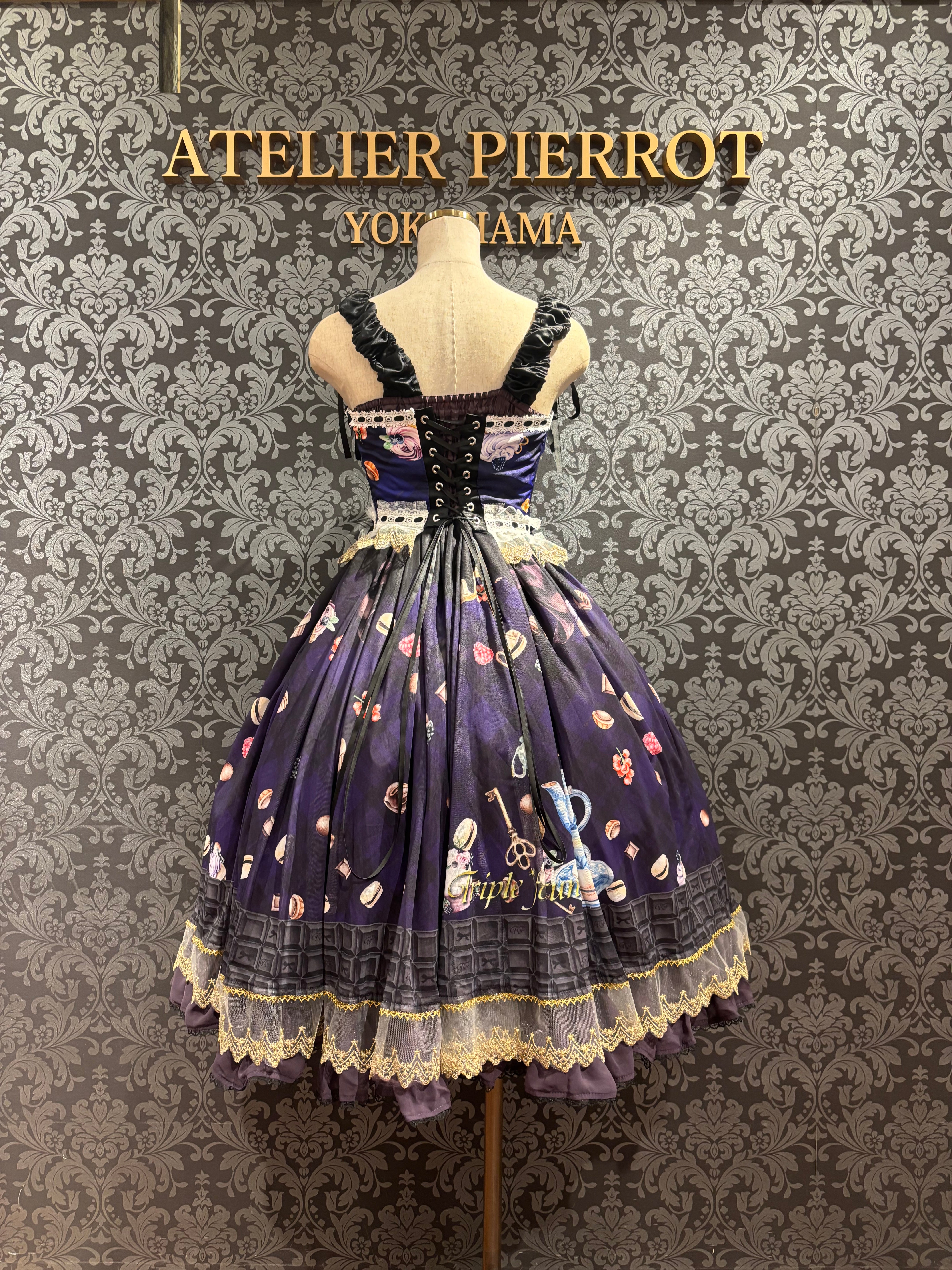 【Triple fortune】トリプルフォーチュン　チョコチェックJSK　7色展開