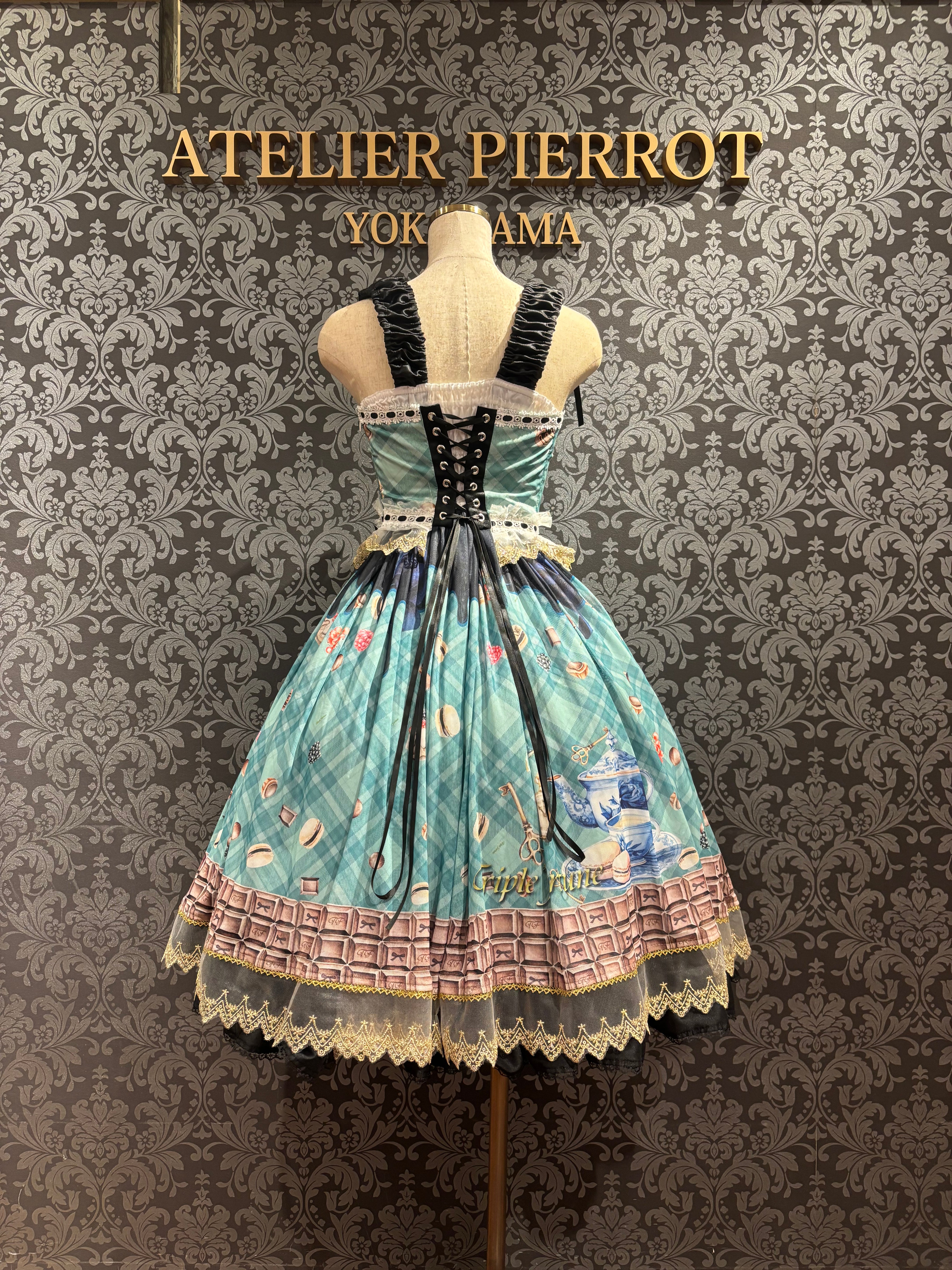 【Triple fortune】トリプルフォーチュン　チョコチェックJSK　7色展開