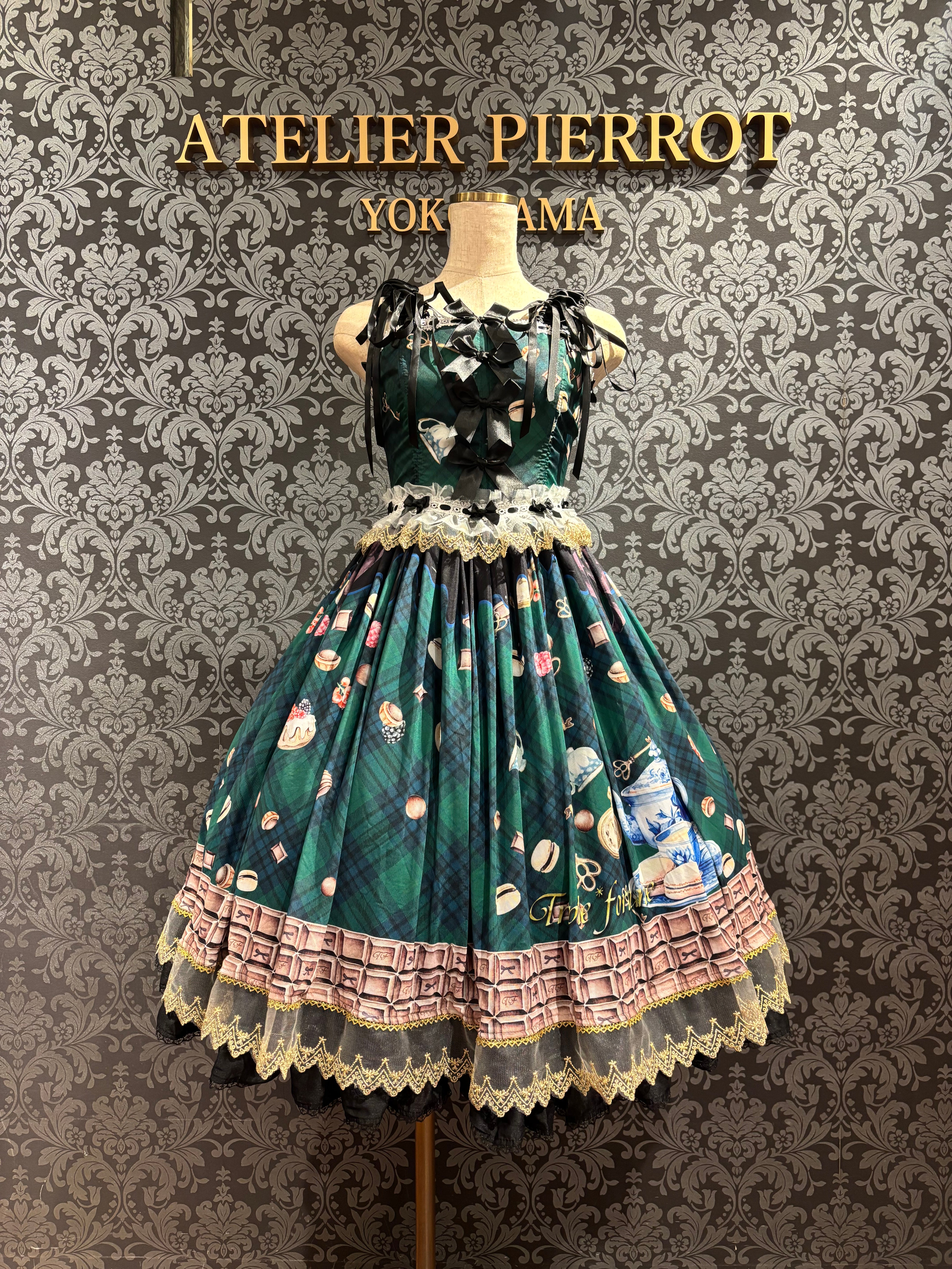 【Triple fortune】トリプルフォーチュン　チョコチェックJSK　7色展開