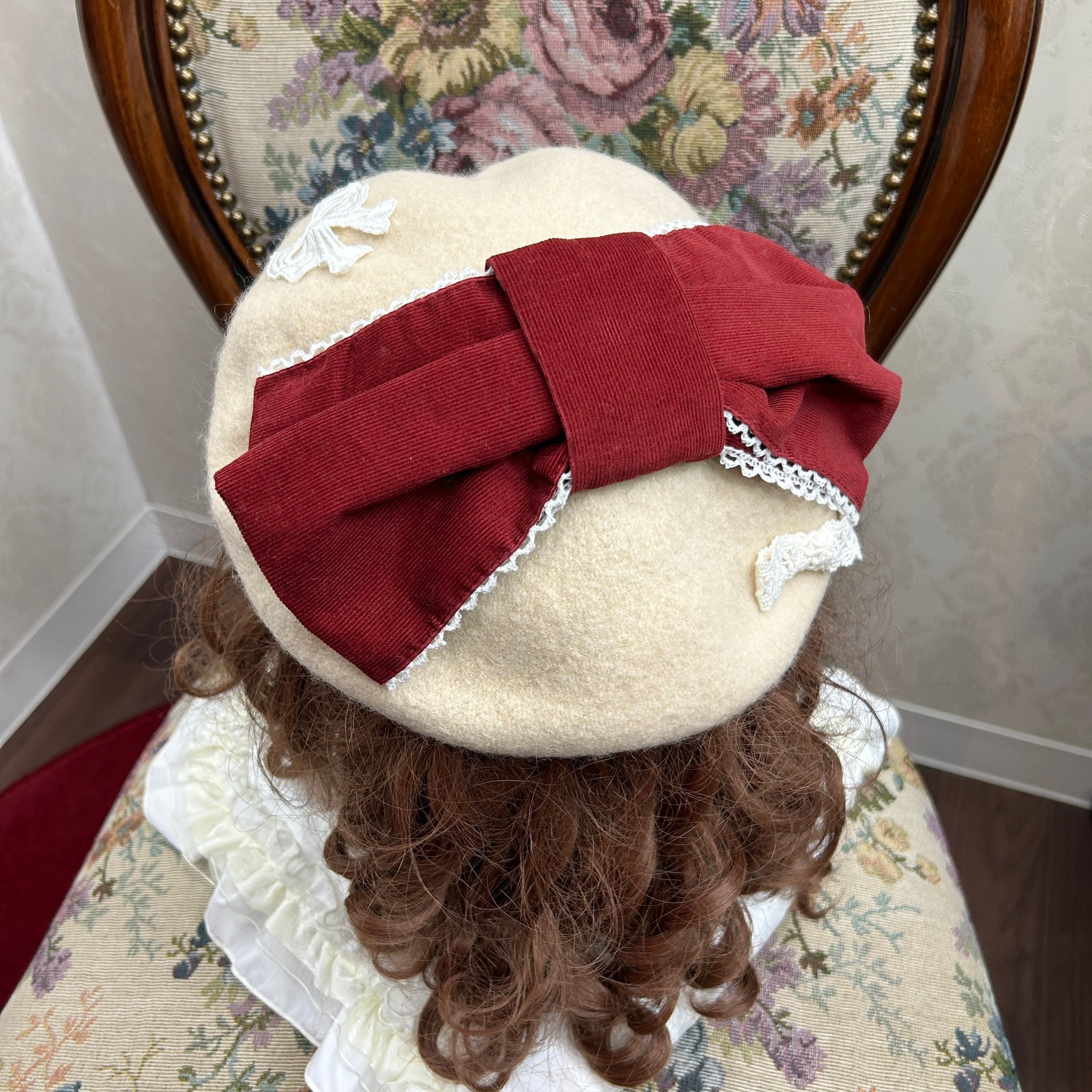 [Moonrise Theatre] Moonrise Theatre Ribbon Ribbon Beret