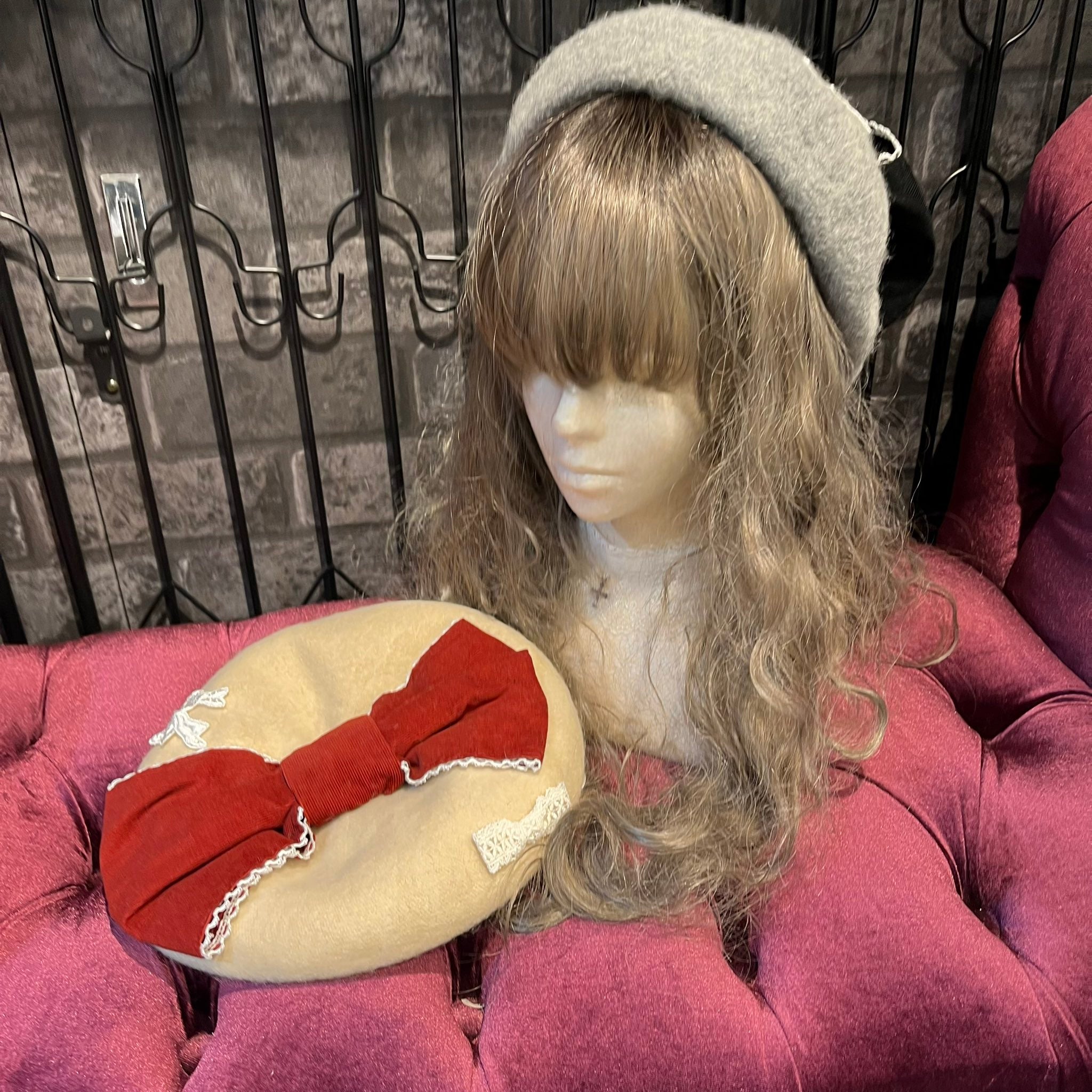 [Moonrise Theatre] Moonrise Theatre Ribbon Ribbon Beret