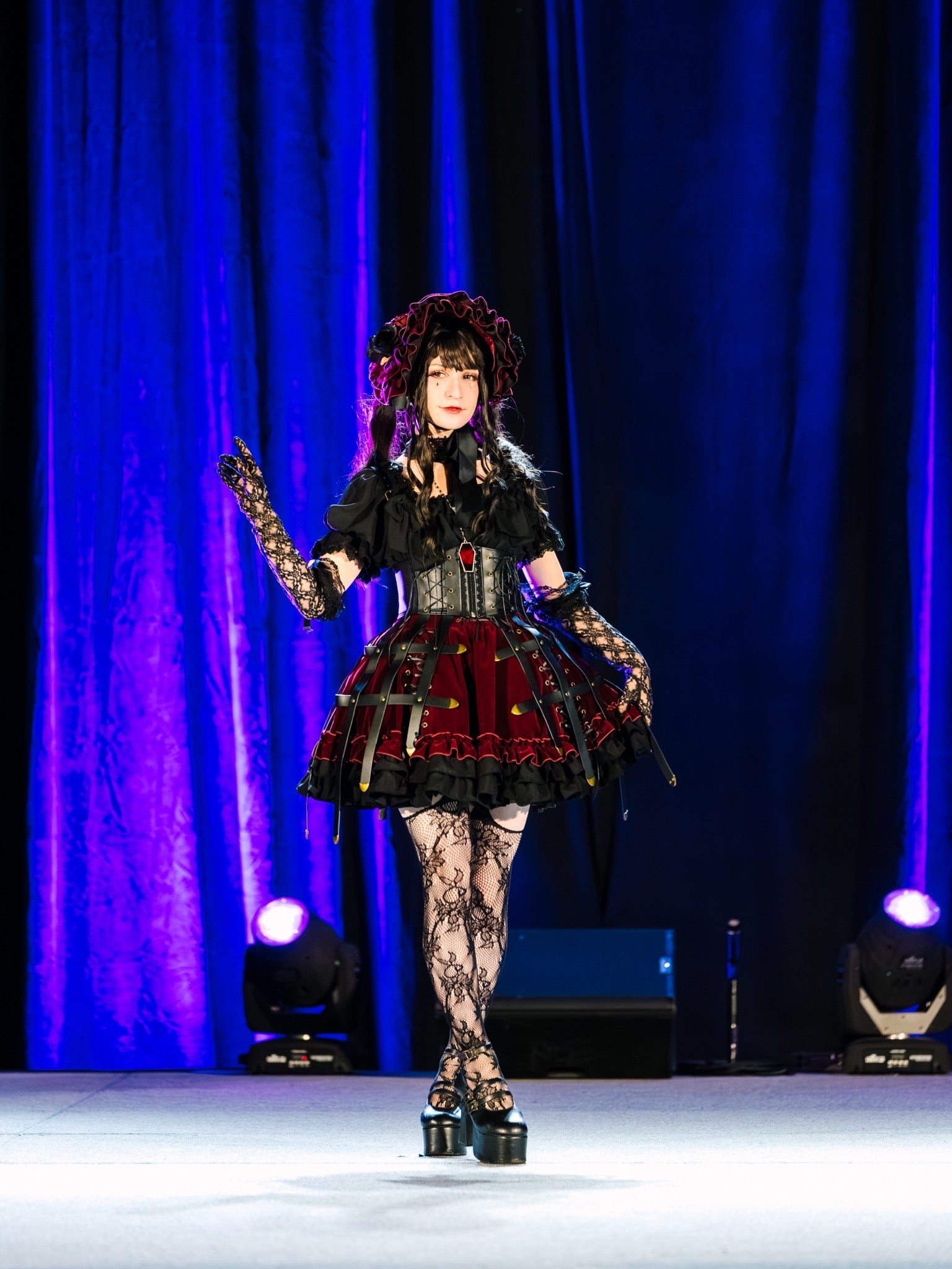 【ATELIER PIERROT】 Barock Käfig Korsettkabelbaum weiß/schwarz★Mitte September veröffentlicht ★