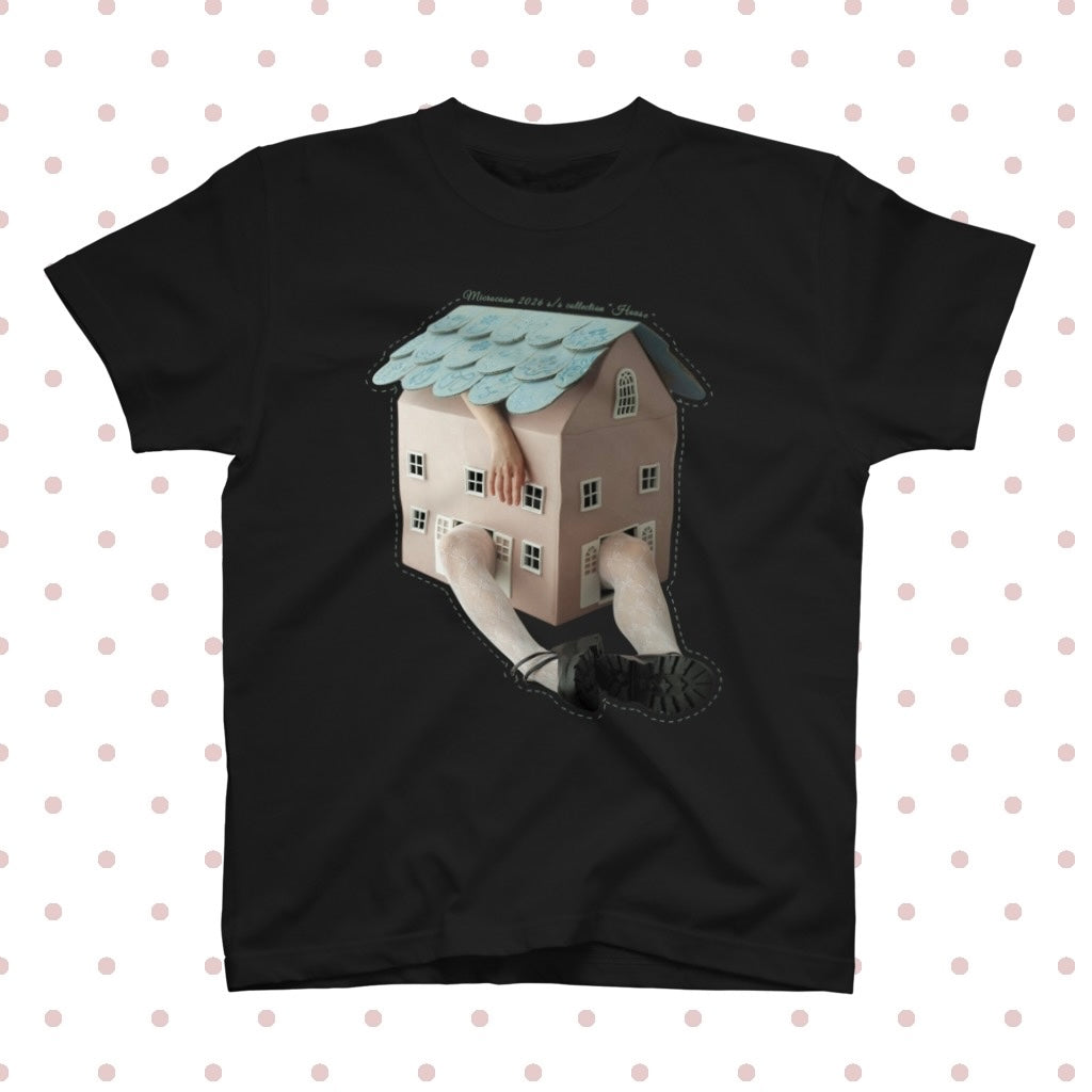 [Mikrokosmos] HOUSE T-Shirt (Damengröße M/BIG-Größe)
