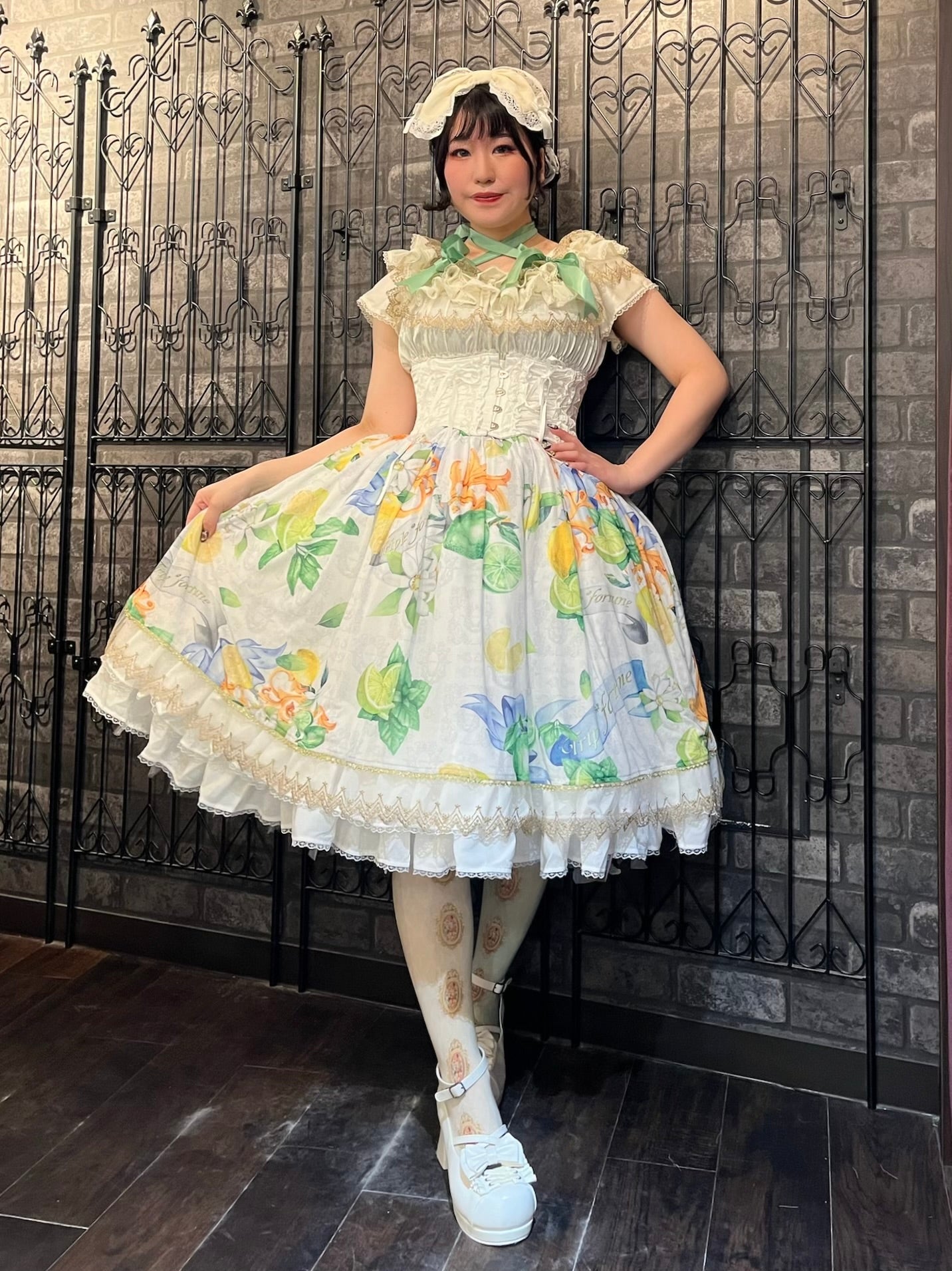 [Triple fortune] Robe motif citron triple fortune