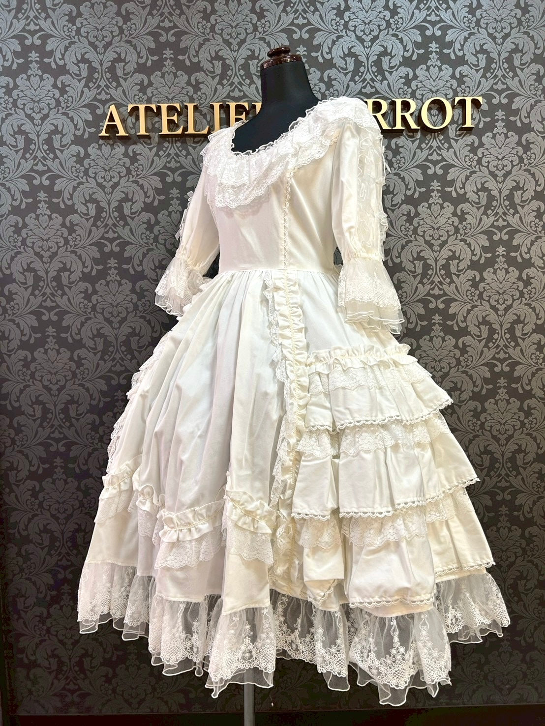 Baroque】バロック Porcelaine Doll ドレス ホワイトM サイズ｜ATELIER