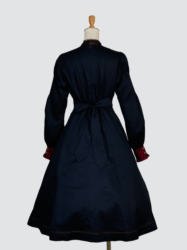 【Victorian maiden】ヴィクトリアンメイデン　★ご予約受付中★  クラカトゥクミリタリードレス　クララグ/レージュ/ダークネイビー　