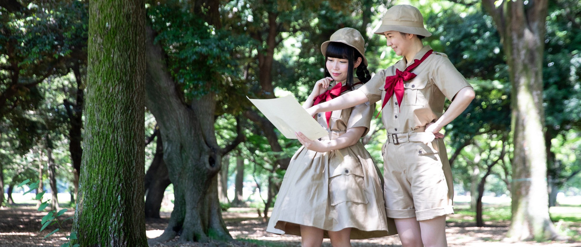 [Herhum] Harham Exploration Team Skirt★7 월 13 일까지 주문 기간★