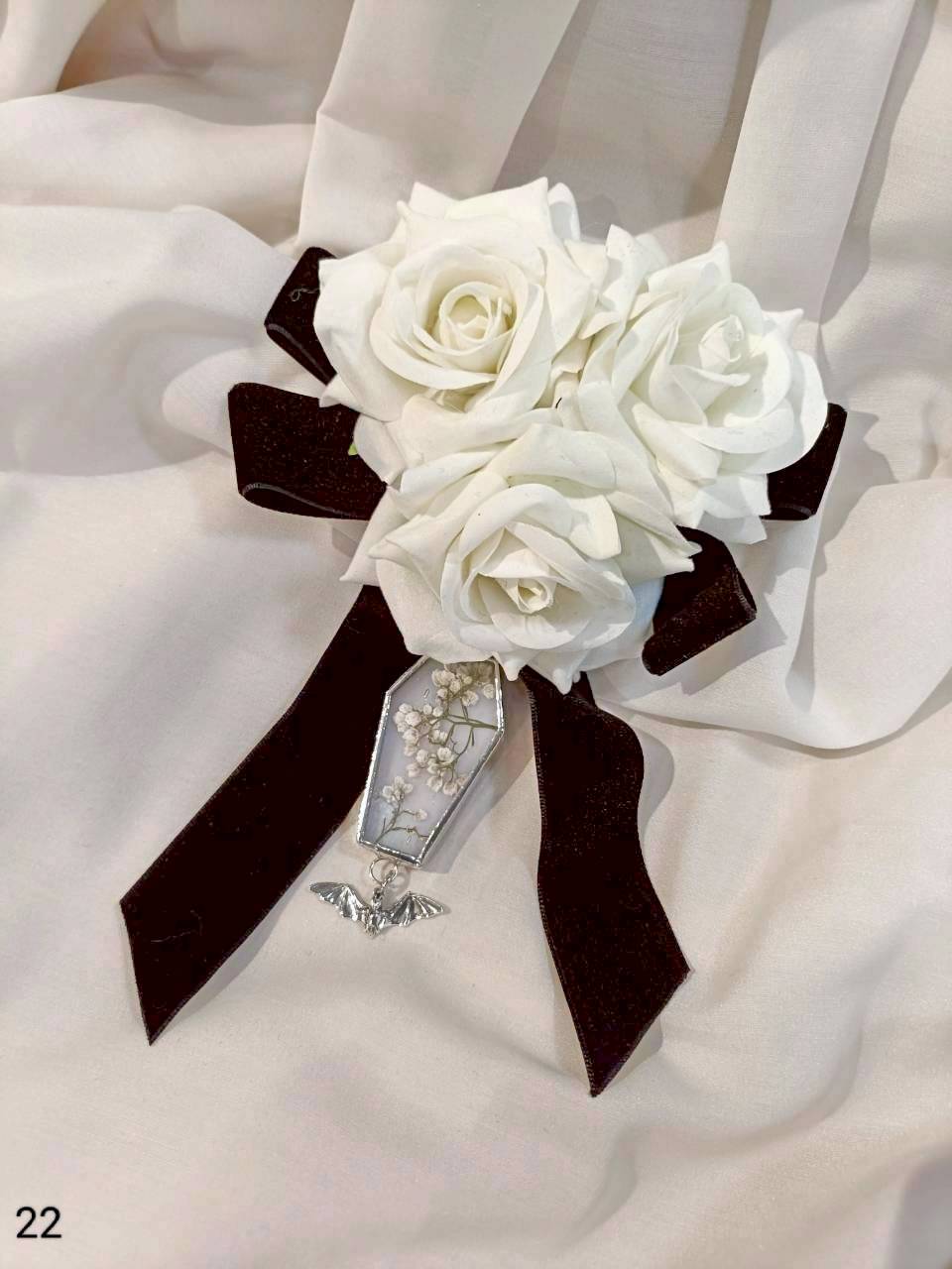 【Neant Glass】ネアントグラス　Dearly Departed コサージュ　(22)