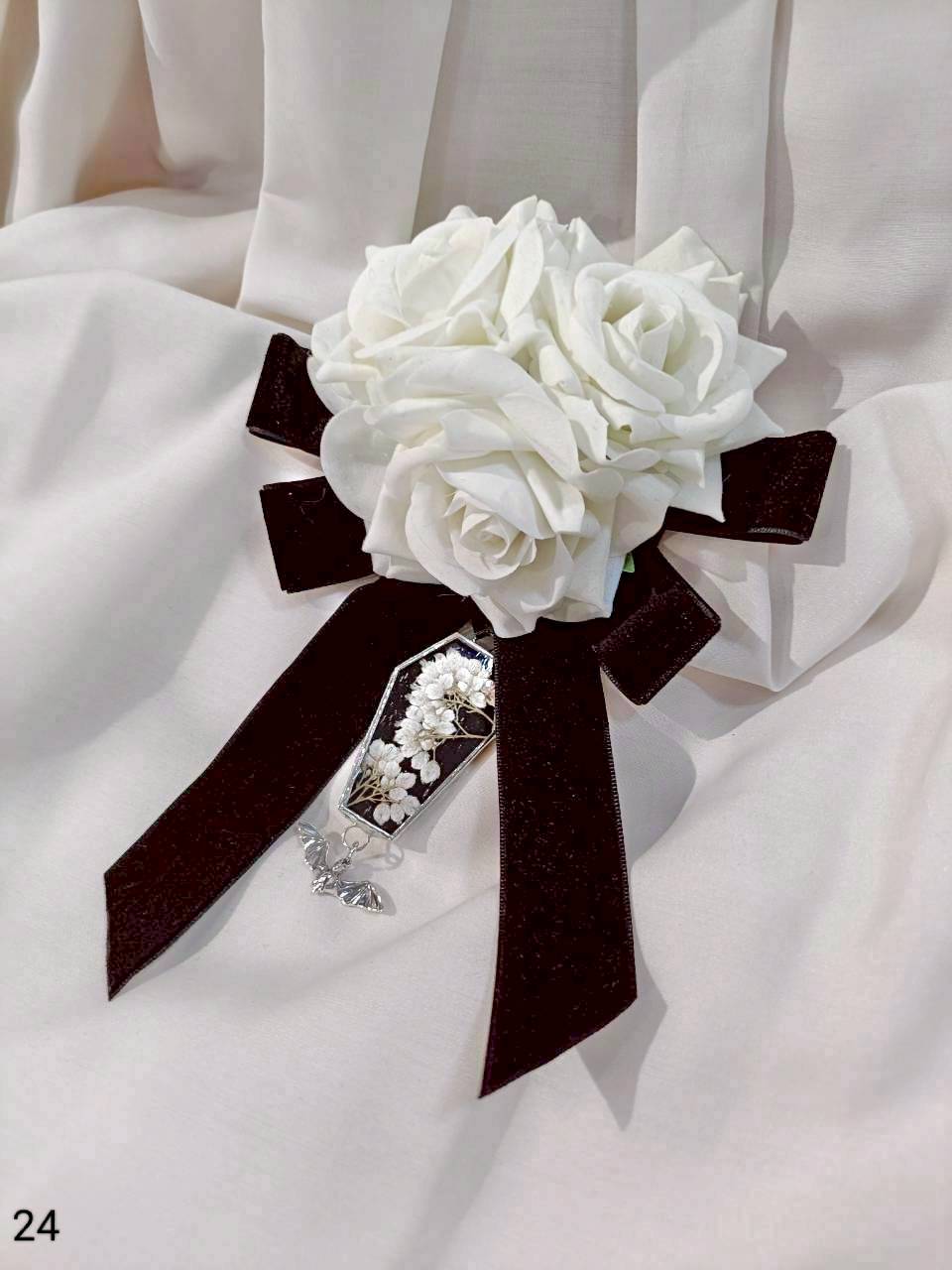 【Neant Glass】ネアントグラス　Dearly Departed コサージュ　(24)