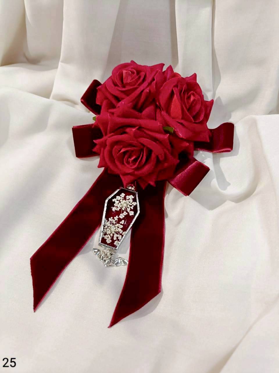 【Neant Glass】ネアントグラス　Dearly Departed コサージュ　(25)