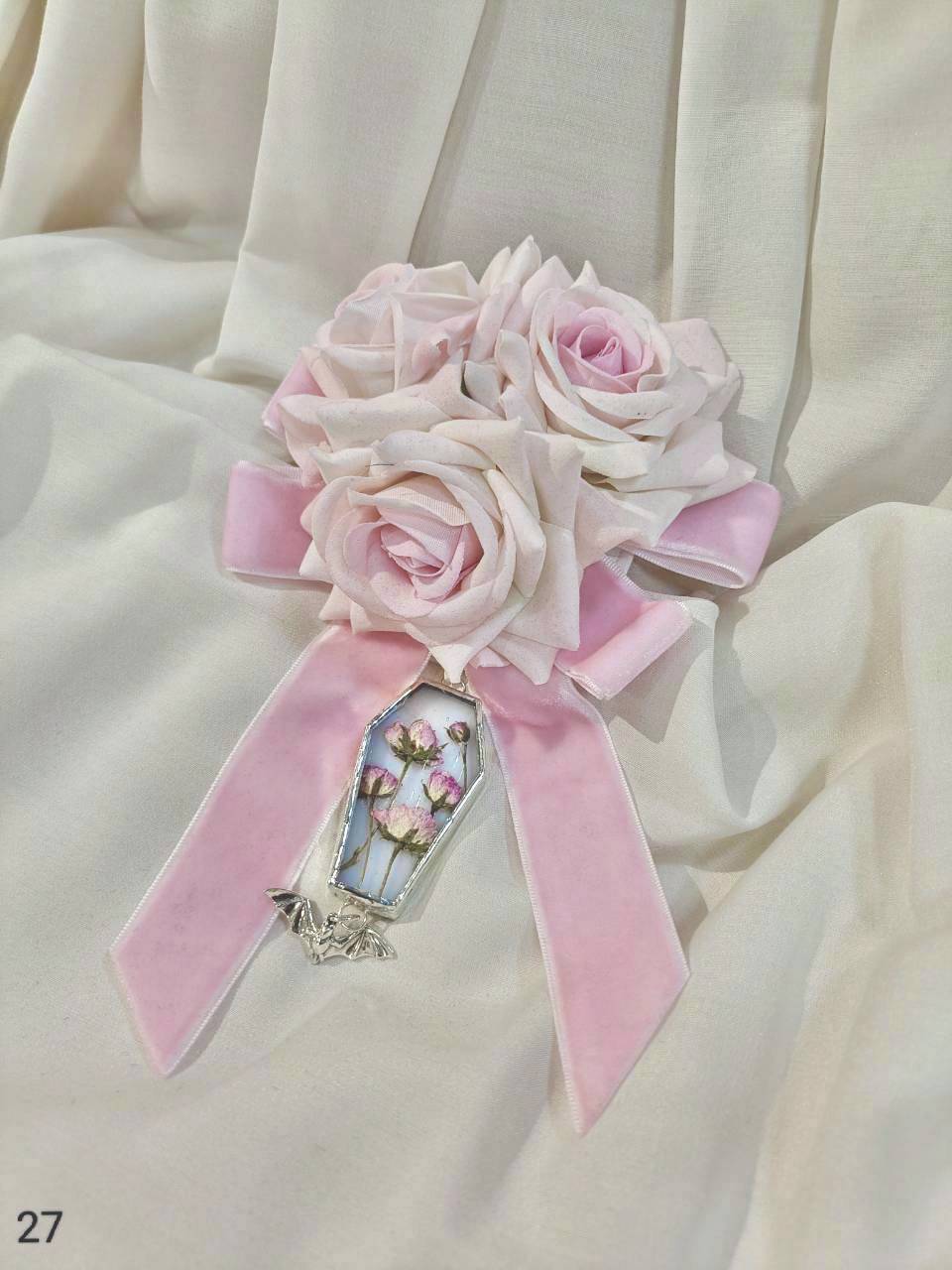 【Neant Glass】ネアントグラス　Dearly Departed コサージュ　(27)