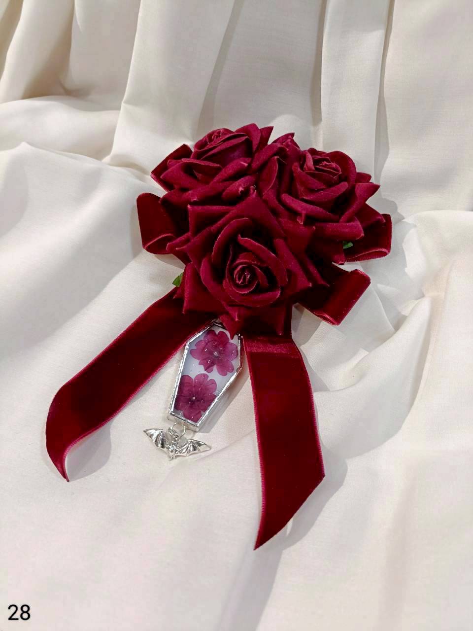 【Neant Glass】ネアントグラス　Dearly Departed コサージュ　(28)