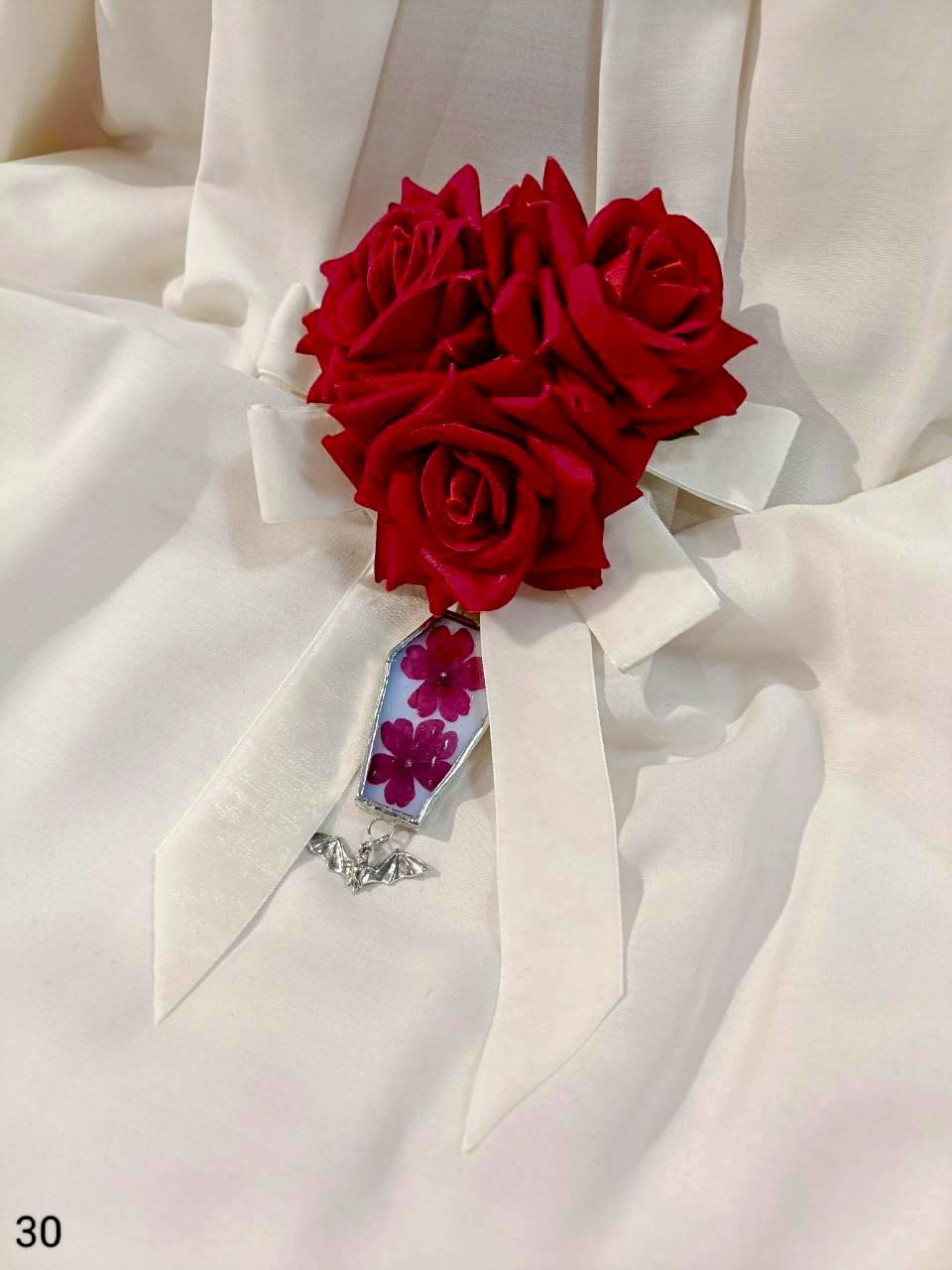 【Neant Glass】ネアントグラス　Dearly Departed コサージュ　(30)