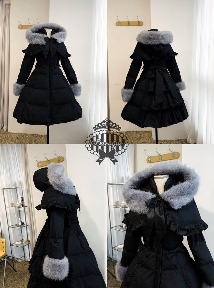 [Baroque] Baroque Marshmallow Puff Pearl Ivory/Pink/Black★Reservation period until August 25th★