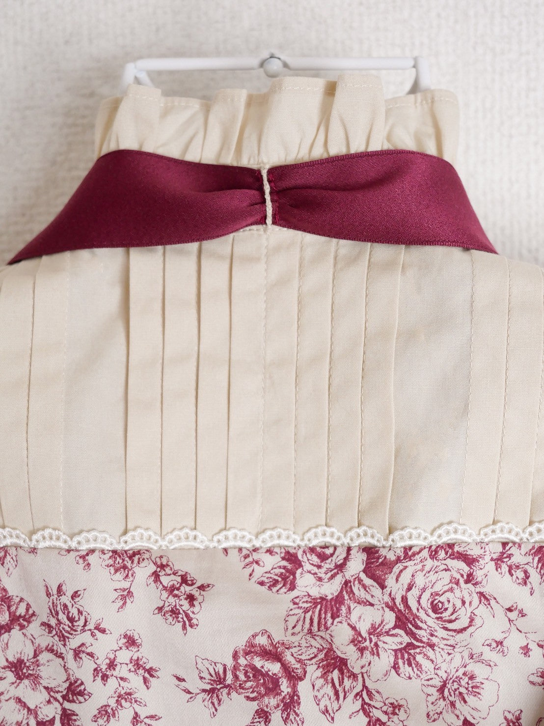 [Victorian maiden] Victorian Maiden Reel ROSE Dress Burgundy/Dark Brown/Black ★Order period until Wednesday, August 27th★