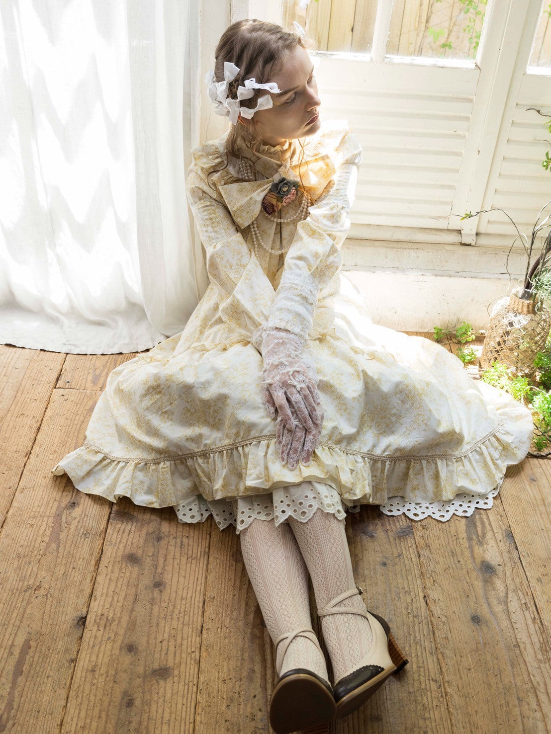 【Victorian maiden】Victorian maiden香氛复古裙mimosa / prim rose /薰衣草★接受订货期间至9月10日（星期三）★